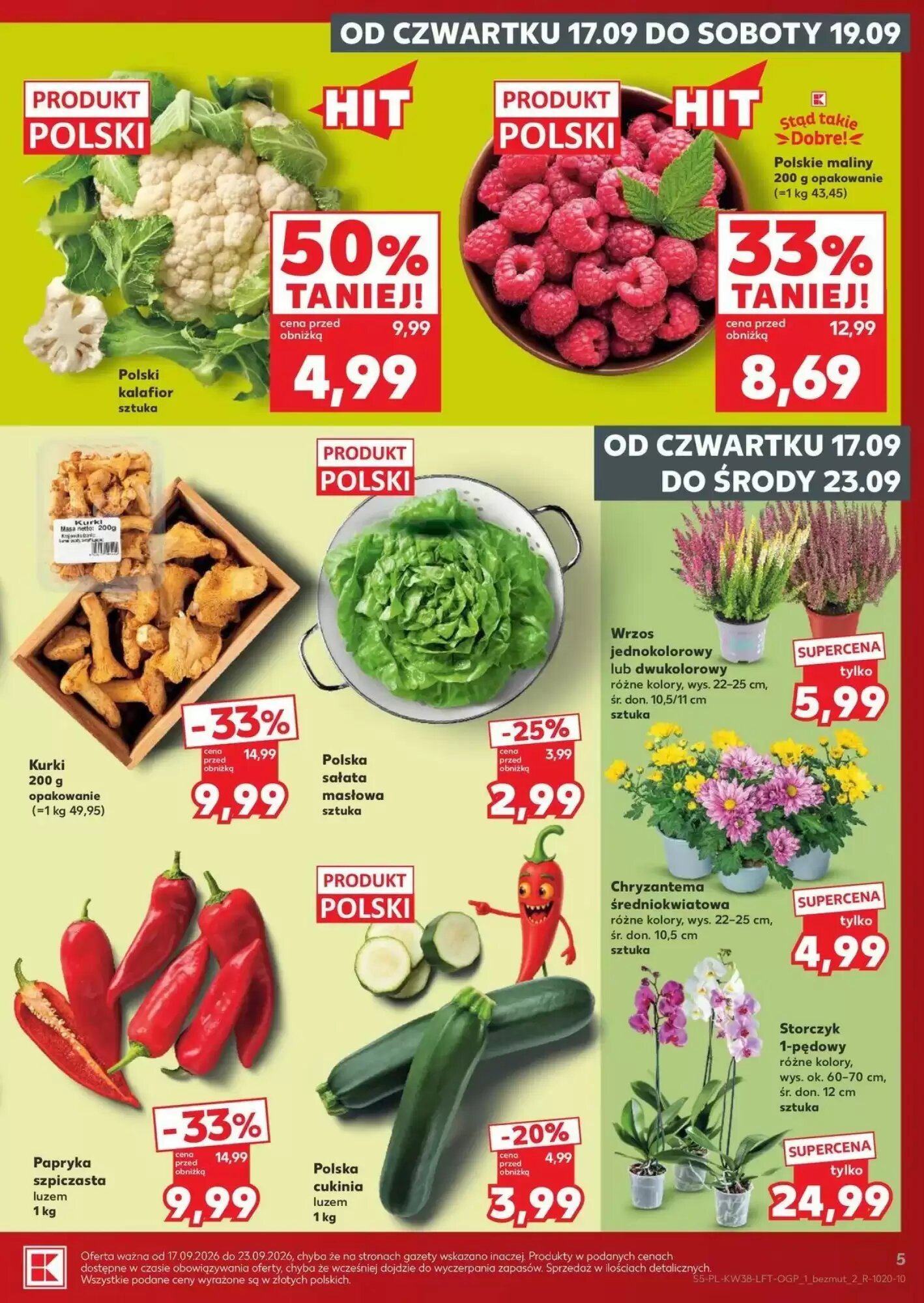 Gazetka promocyjna Kaufland  ważna od 17.09.2026 - Strona 5.