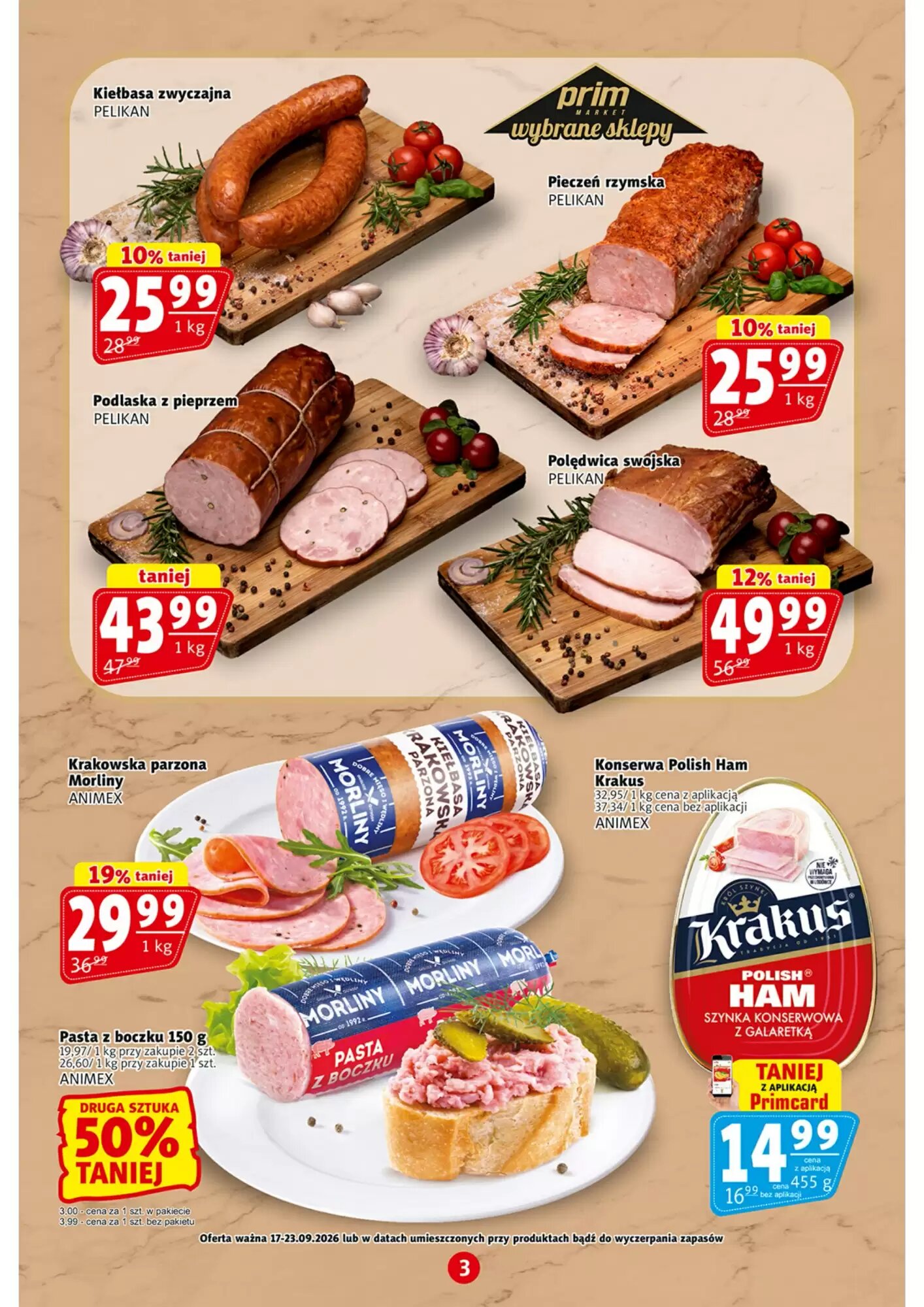 Gazetka promocyjna Prim Market  ważna od 17.09.2026 - Strona 3.