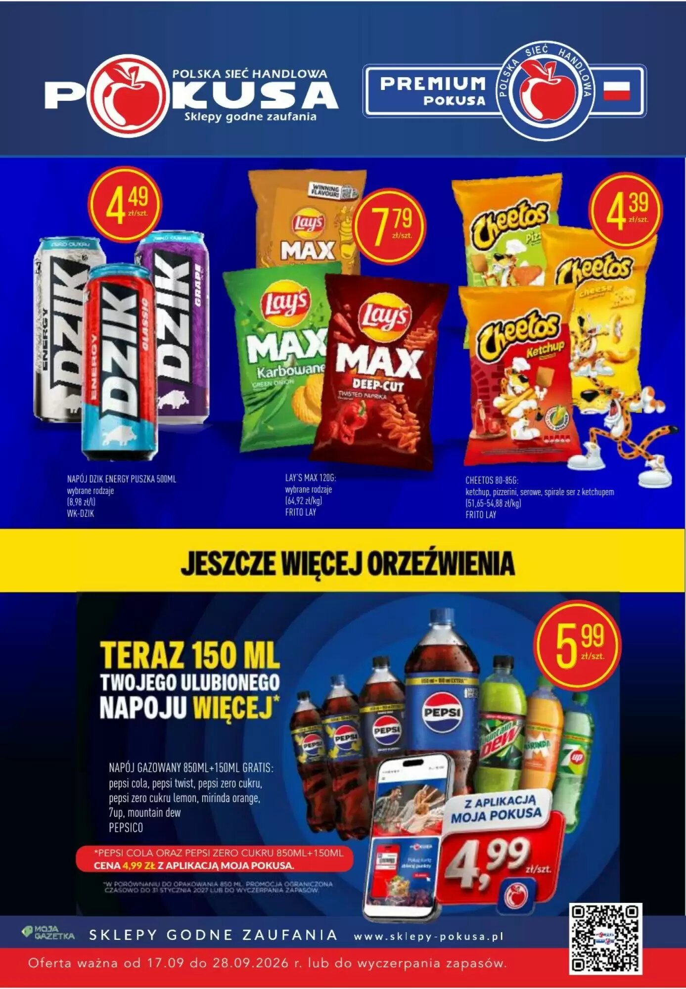 Gazetka promocyjna Pokusa  ważna od 17.09.2026 - Strona 1.