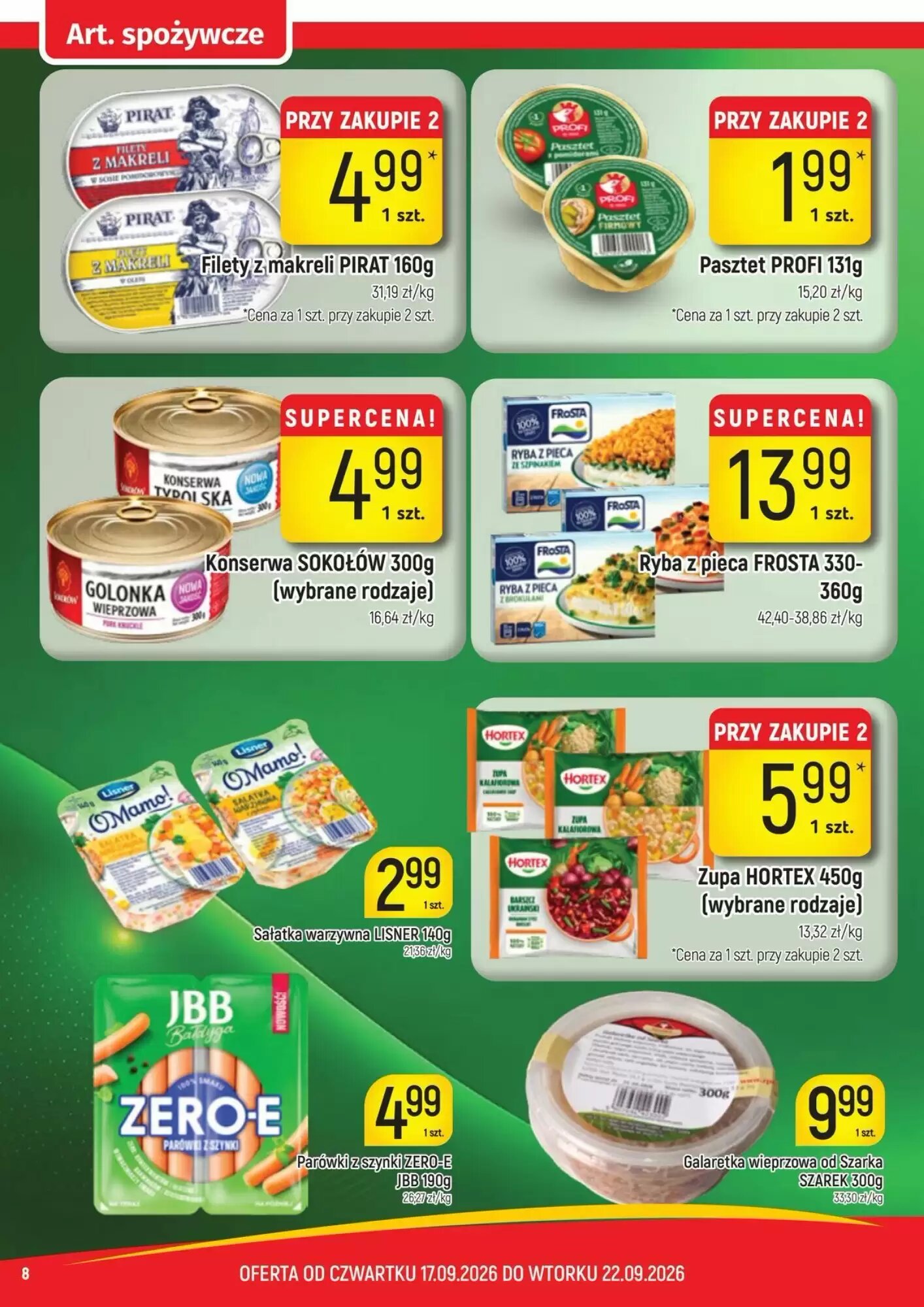 Gazetka promocyjna Delikatesy Piotruś Pan  ważna od 17.09.2026 - Strona 8.