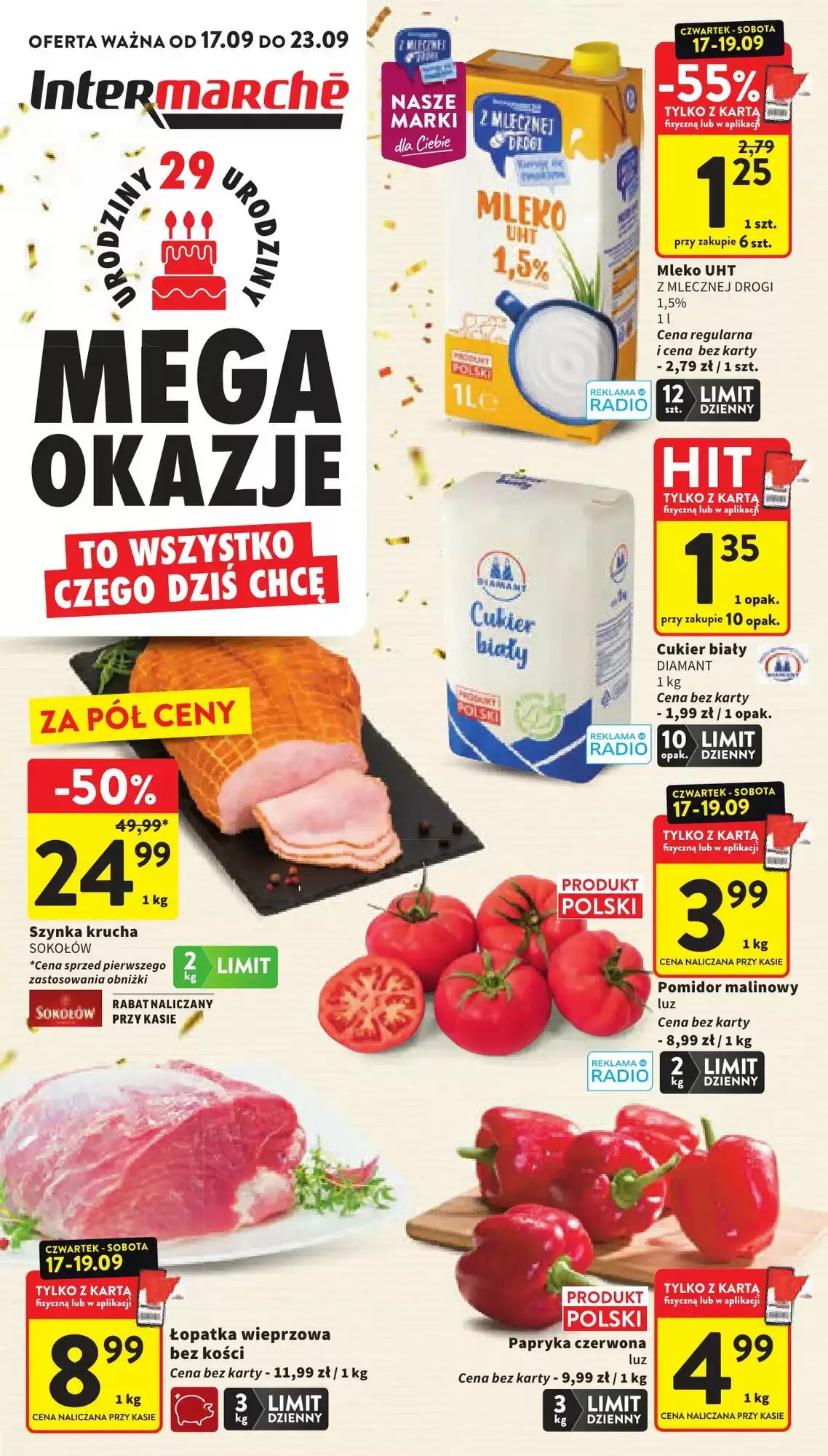Gazetka promocyjna Intermarche ważna od 17.09.2026 - Strona 1.