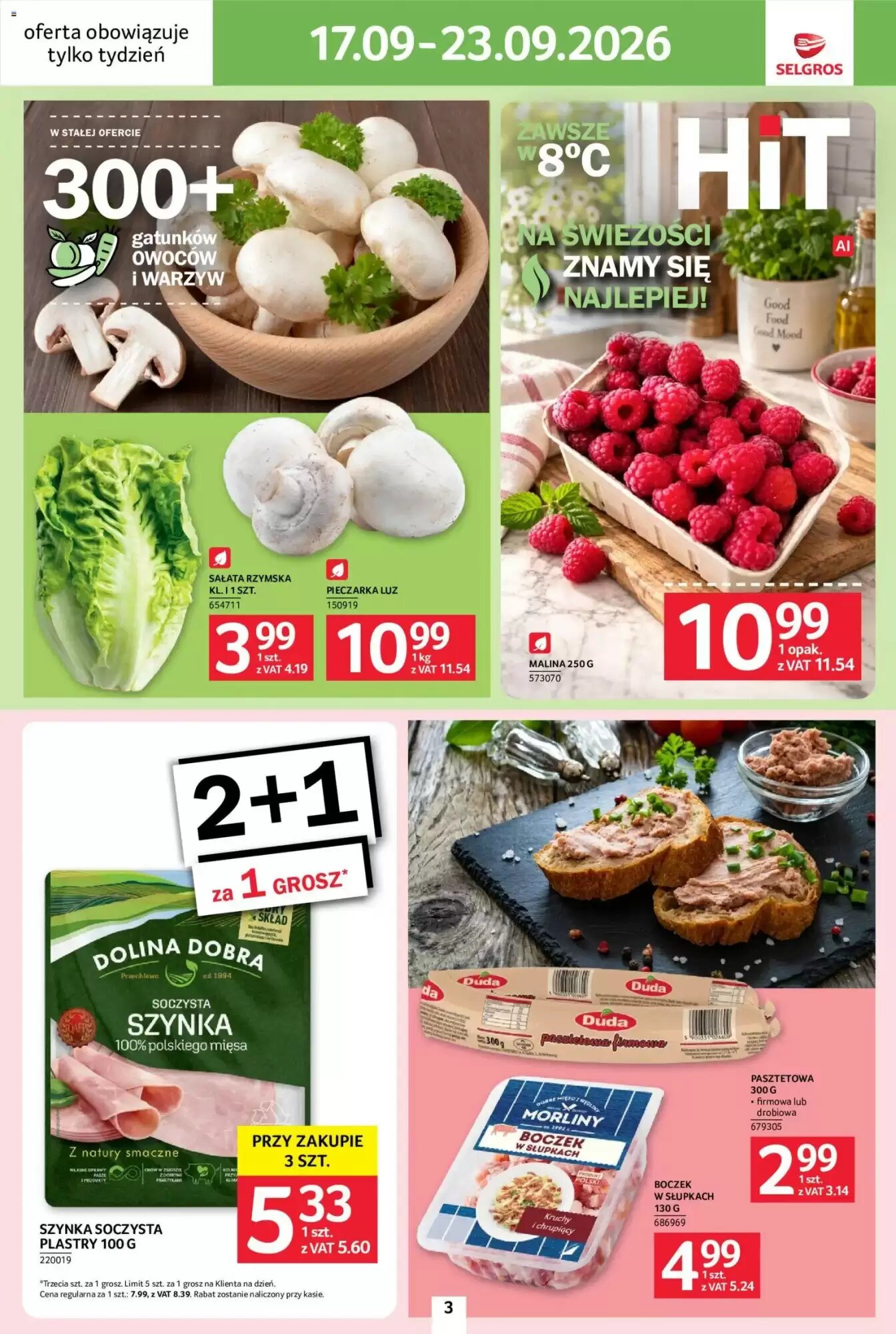 Gazetka promocyjna Selgros  ważna od 17.09.2026 - Strona 3.