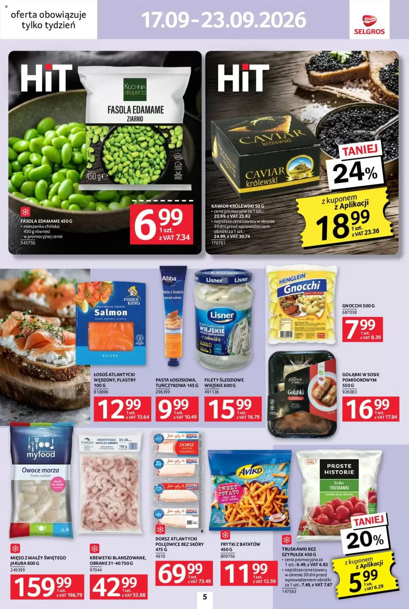 Gazetka promocyjna Selgros  ważna od 17.09.2026 - Strona 5.