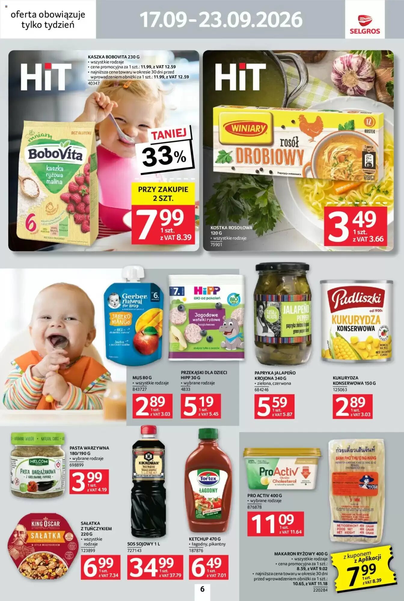 Gazetka promocyjna Selgros  ważna od 17.09.2026 - Strona 6.