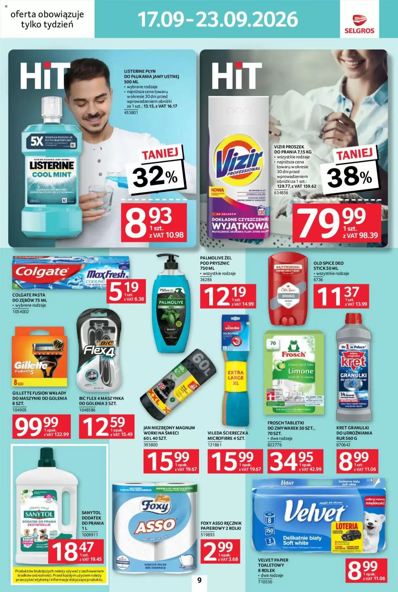 Gazetka promocyjna Selgros  ważna od 17.09.2026 - Strona 9.