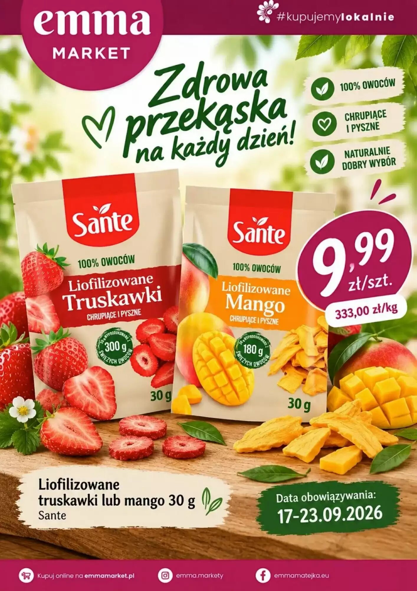 Gazetka promocyjna EMMA market ważna od 17.09.2026 - Strona 1.