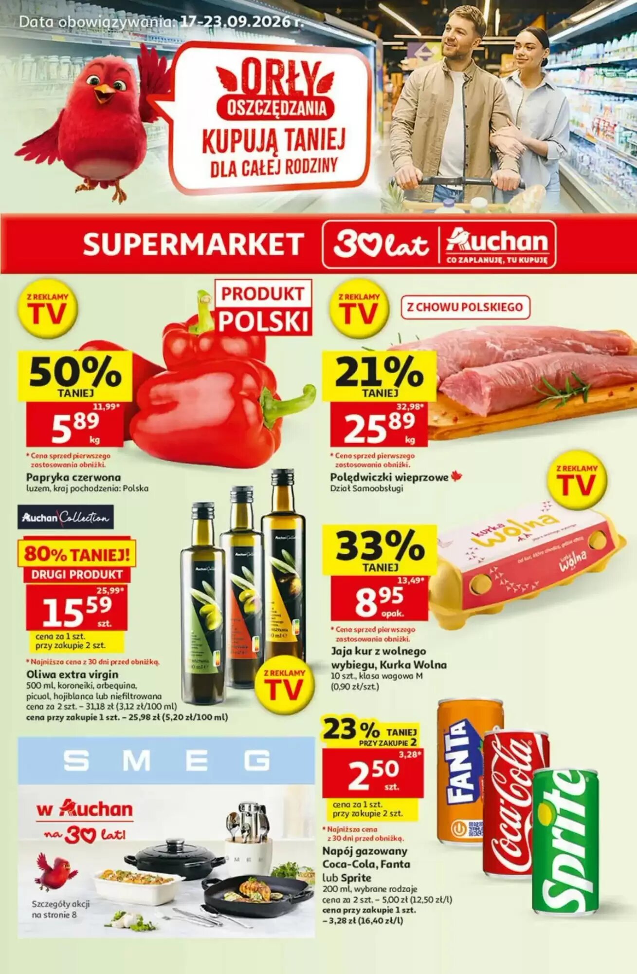 Gazetka promocyjna Auchan ważna od 17.09.2026 - Strona 1.