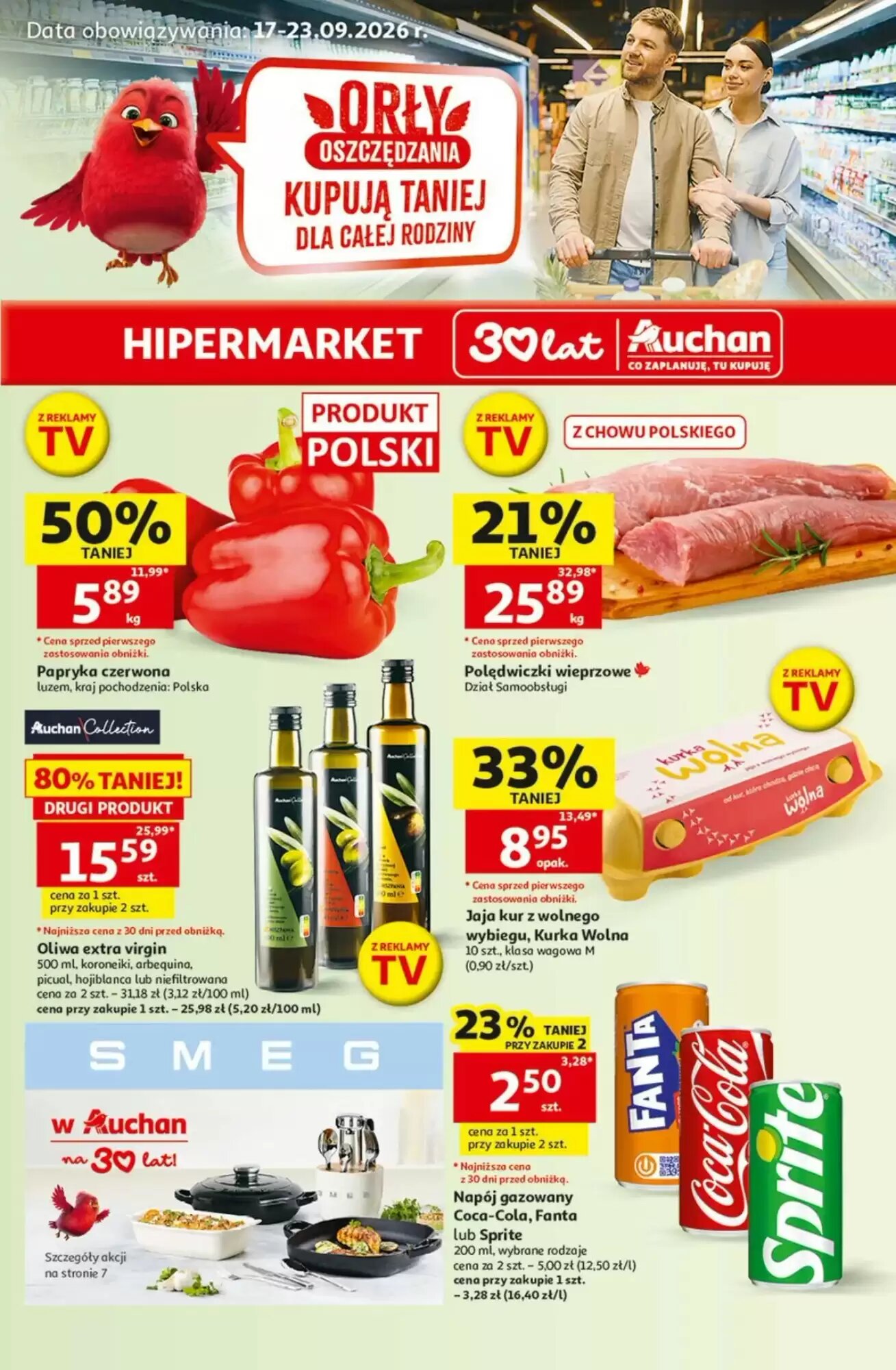 Gazetka promocyjna Auchan ważna od 17.09.2026 - Strona 1.