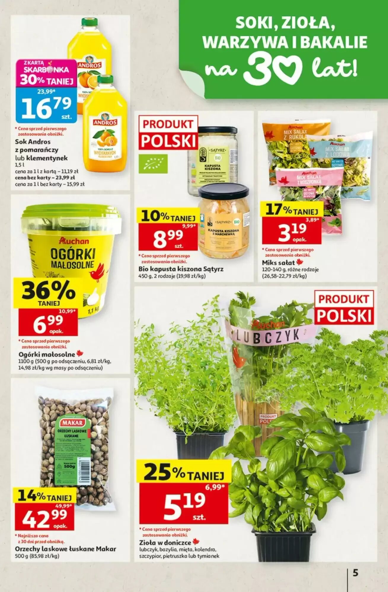 Gazetka promocyjna Auchan  ważna od 17.09.2026 - Strona 5.