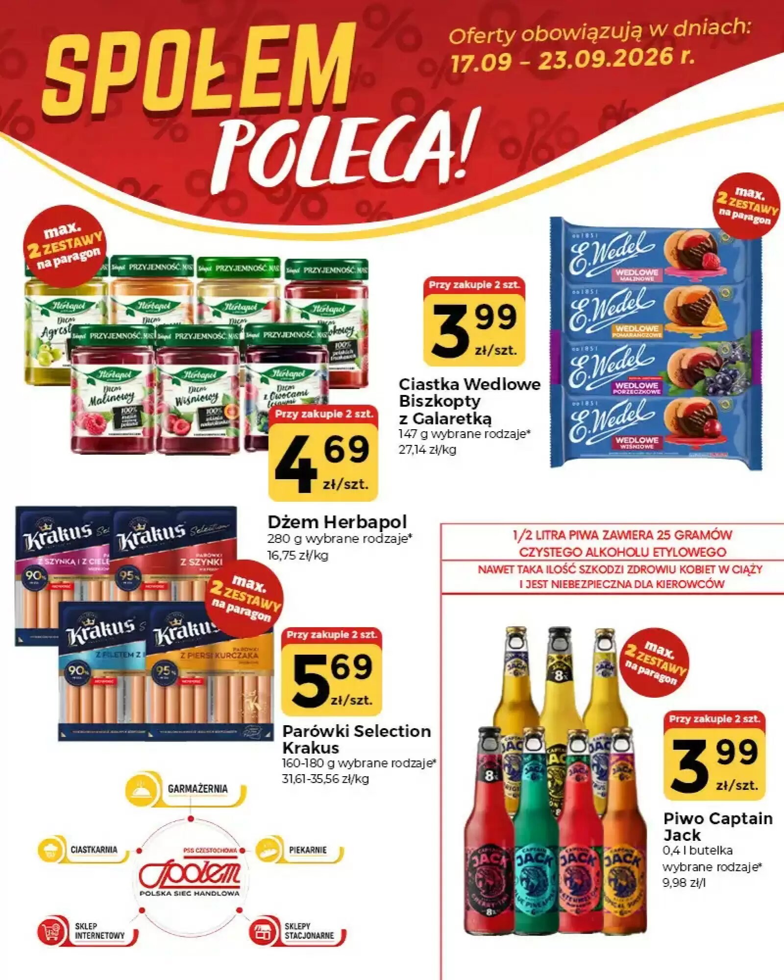 Gazetka promocyjna Społem  ważna od 17.09.2026 - Strona 3.