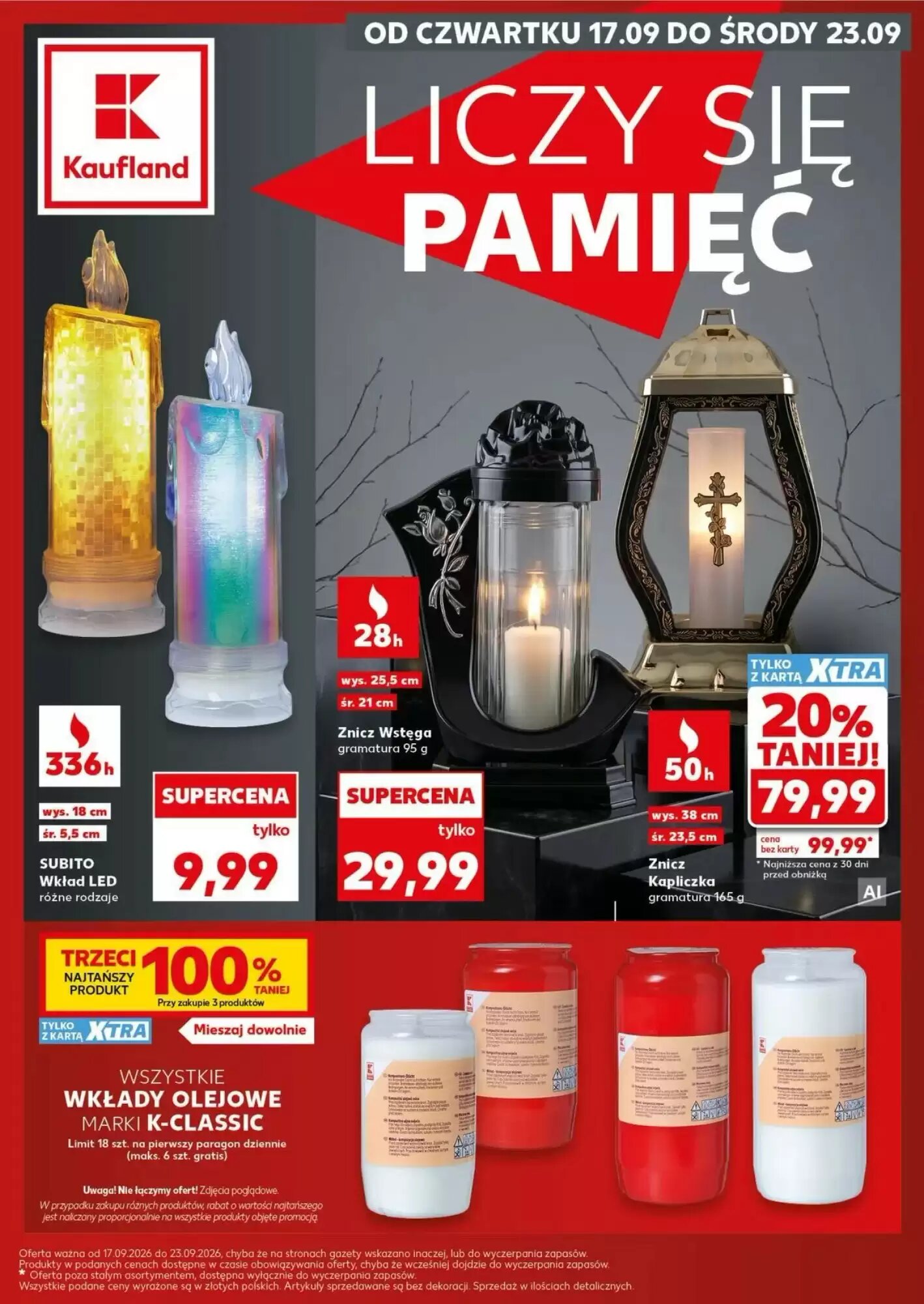 Gazetka promocyjna Kaufland ważna od 17.09.2026 - Strona 1.