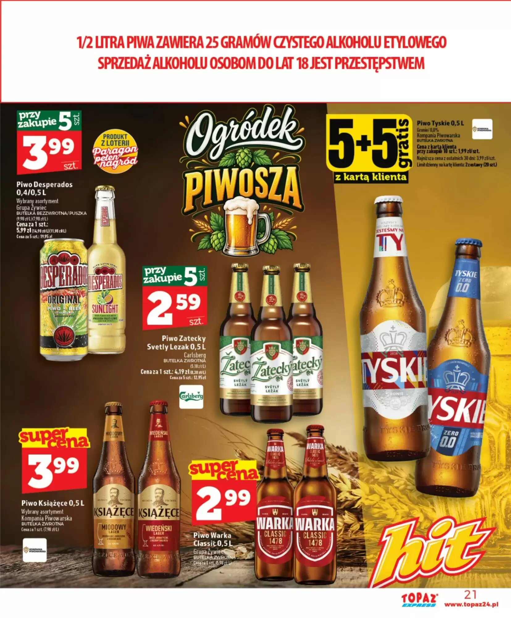 Gazetka promocyjna Topaz Express  ważna od 17.09.2026 - Strona 21.