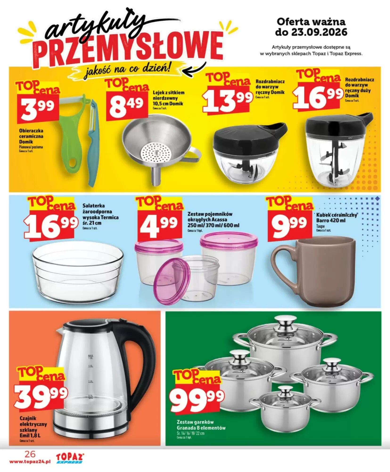 Gazetka promocyjna Topaz Express  ważna od 17.09.2026 - Strona 26.