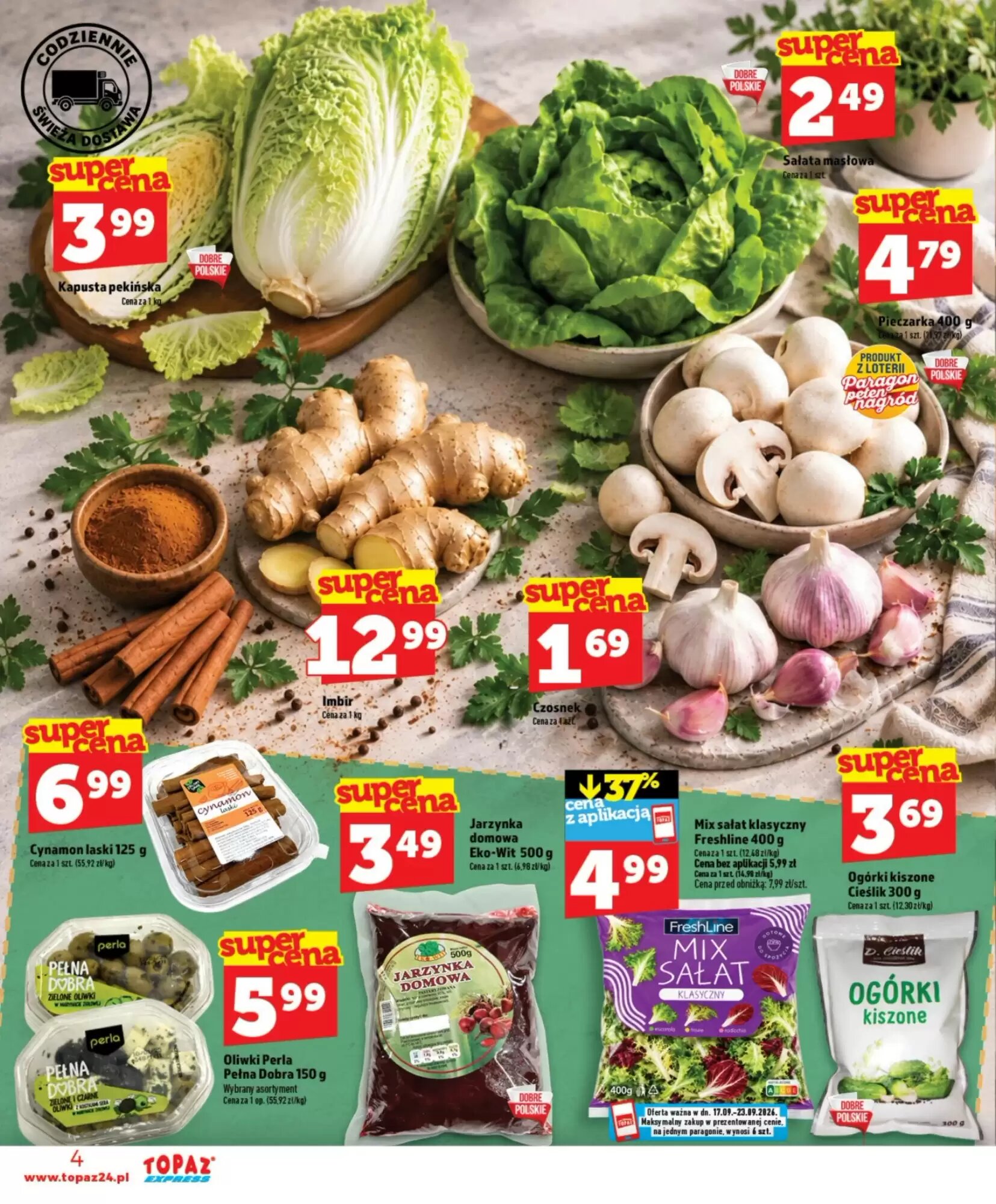 Gazetka promocyjna Topaz Express  ważna od 17.09.2026 - Strona 4.