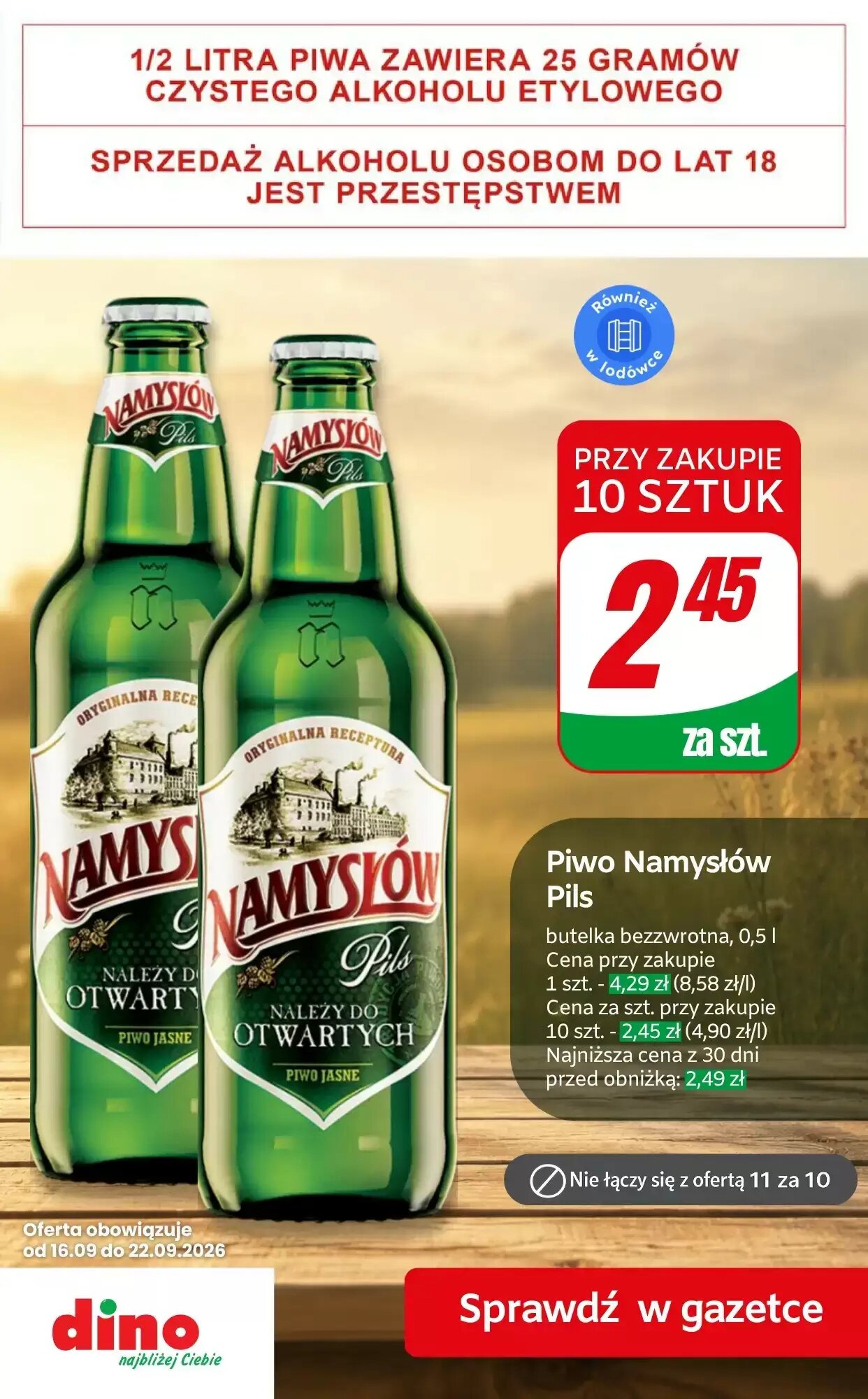 Gazetka promocyjna Dino  ważna od 17.09.2026 - Strona 2.