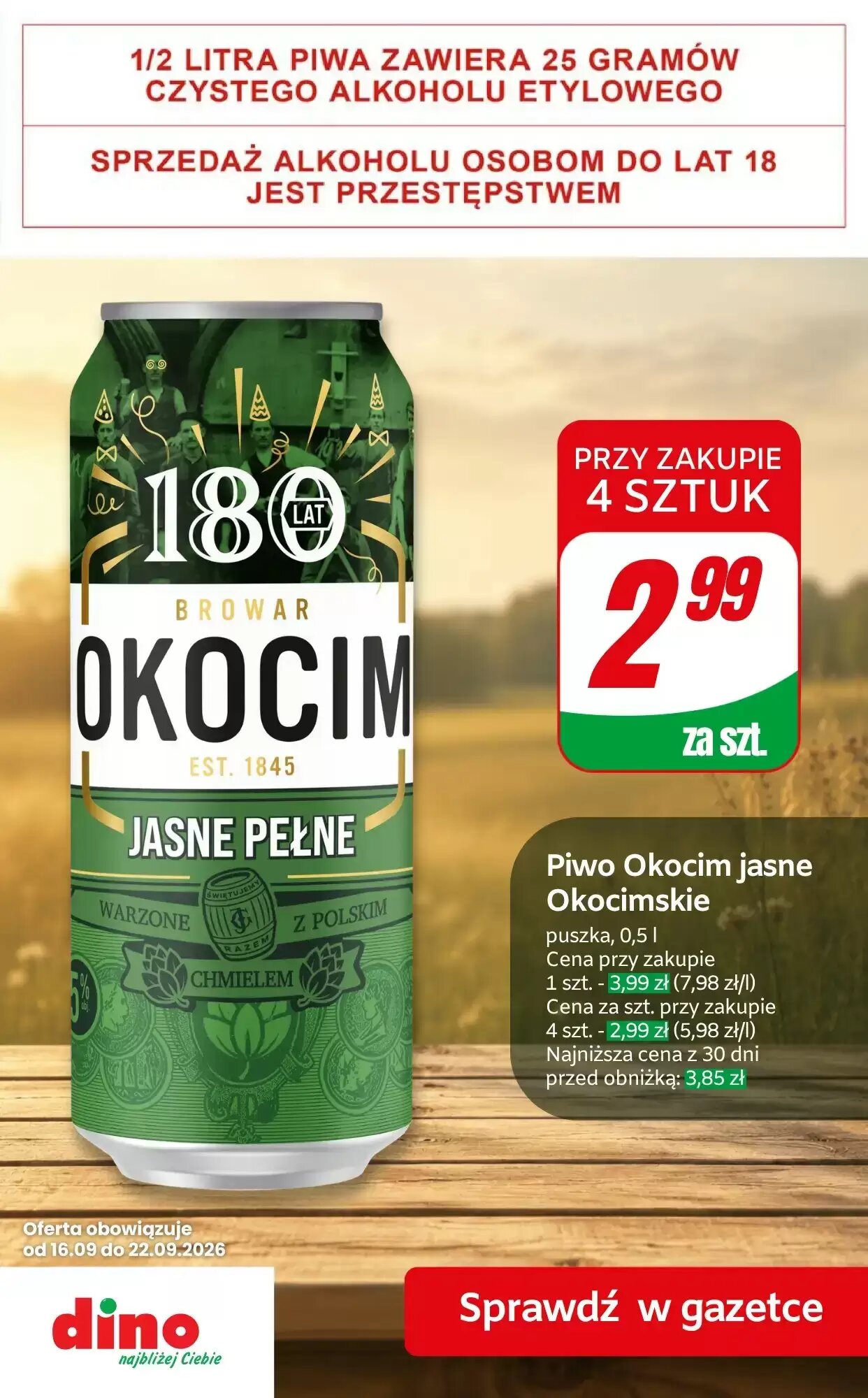Gazetka promocyjna Dino  ważna od 17.09.2026 - Strona 6.