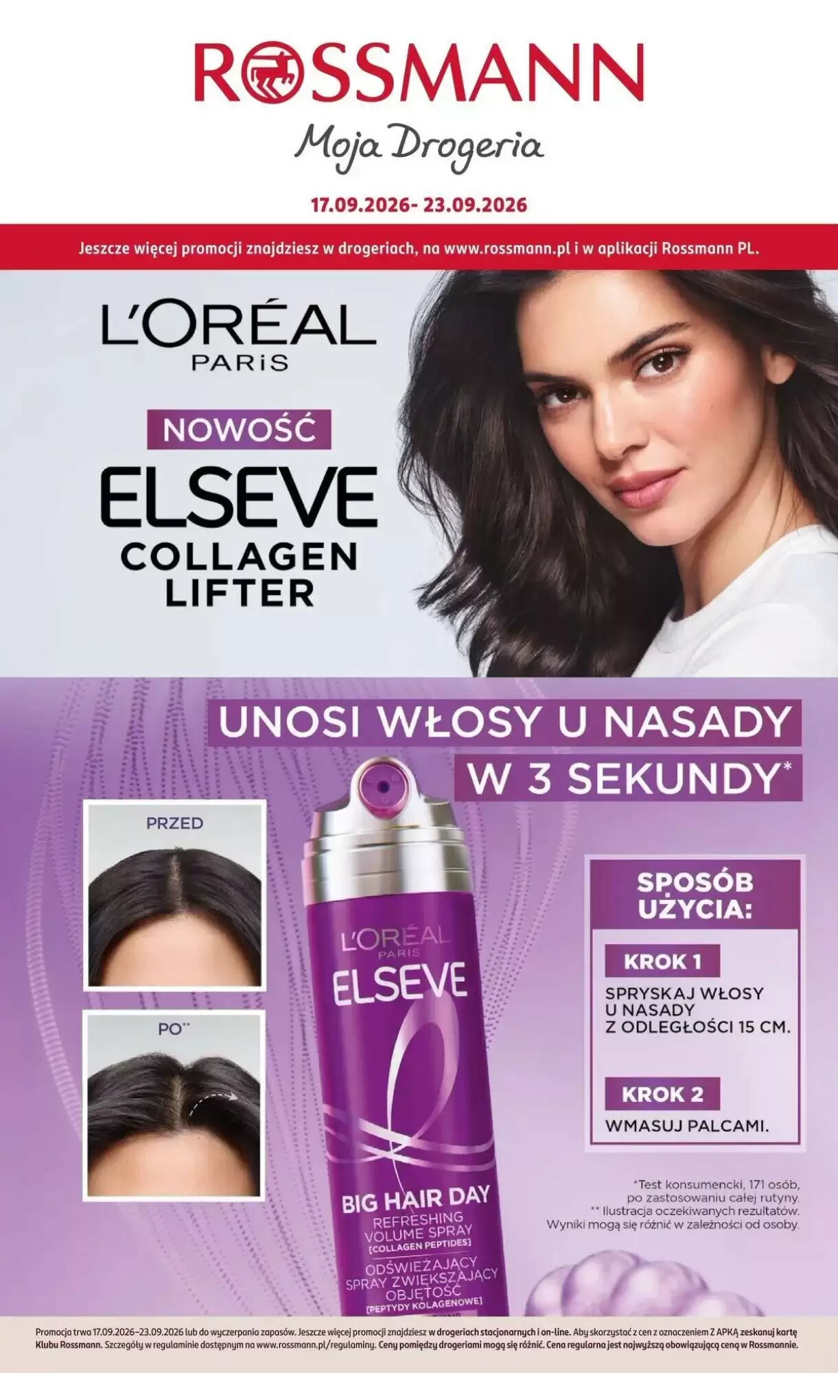 Gazetka promocyjna Rossmann  ważna od 17.09.2026 - Strona 1.