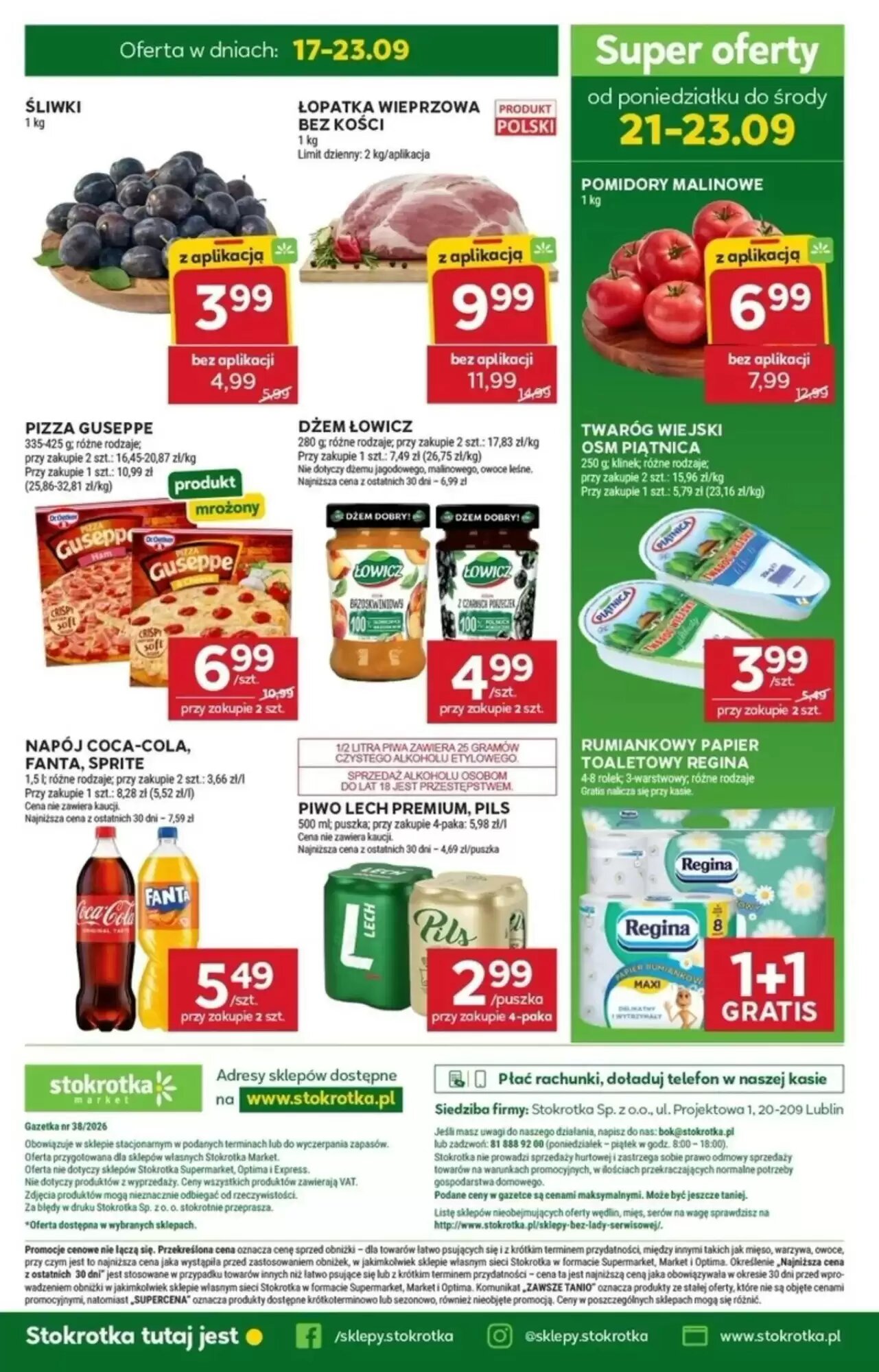Gazetka promocyjna Stokrotka Market  ważna od 17.09.2026 - Strona 35.