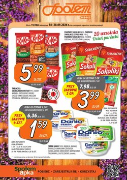 Gazetka promocyjna Społem  ważna od 18.09.2026