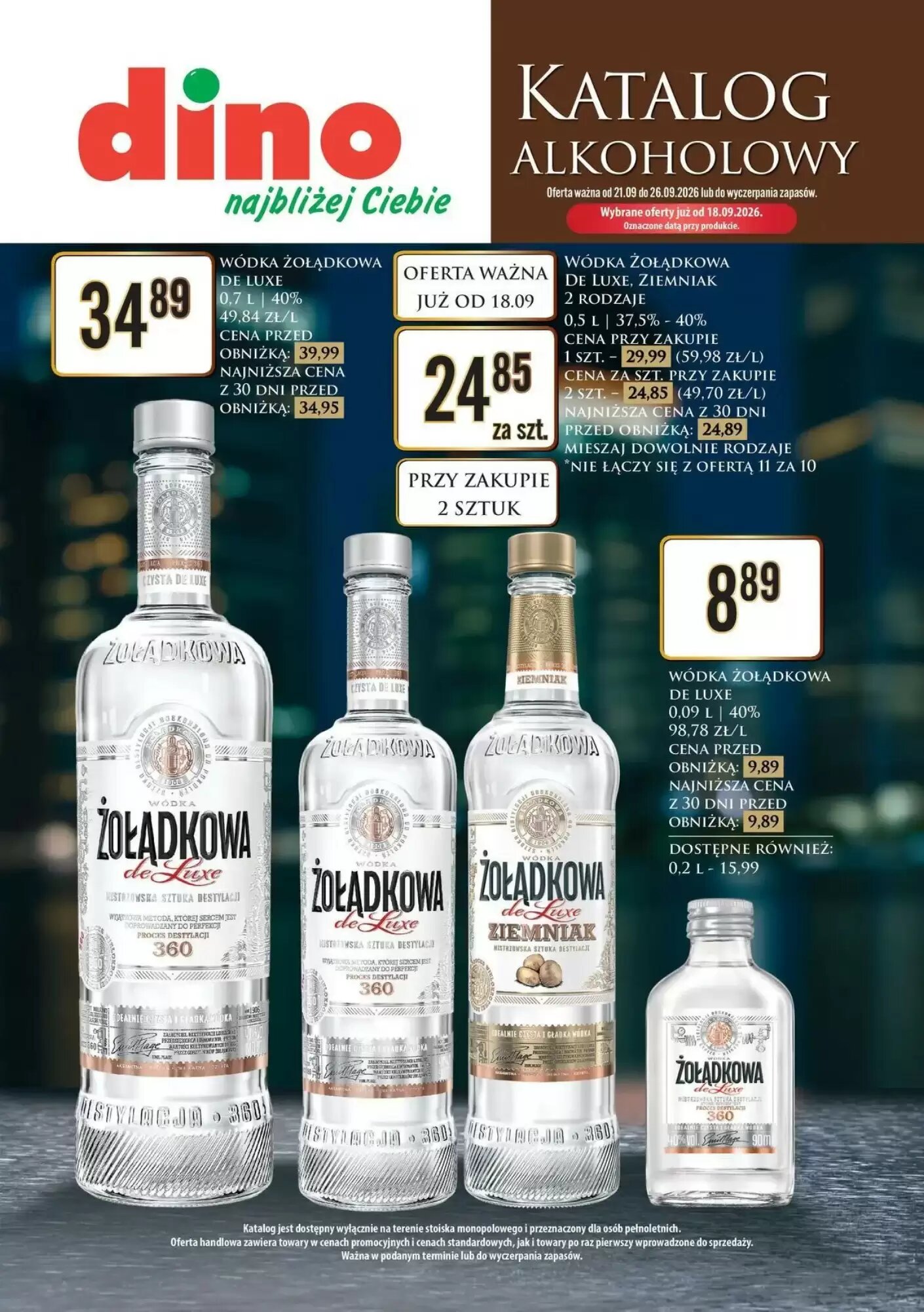 Gazetka promocyjna Dino ważna od 18.09.2026 - Strona 1.