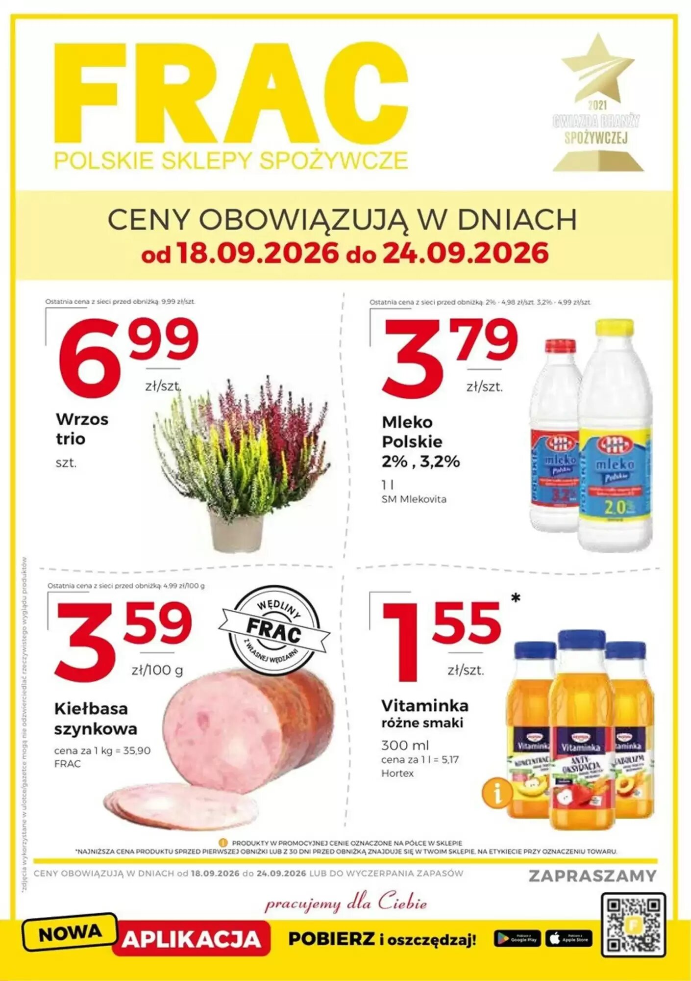 Gazetka promocyjna Frac ważna od 18.09.2026 - Strona 1.
