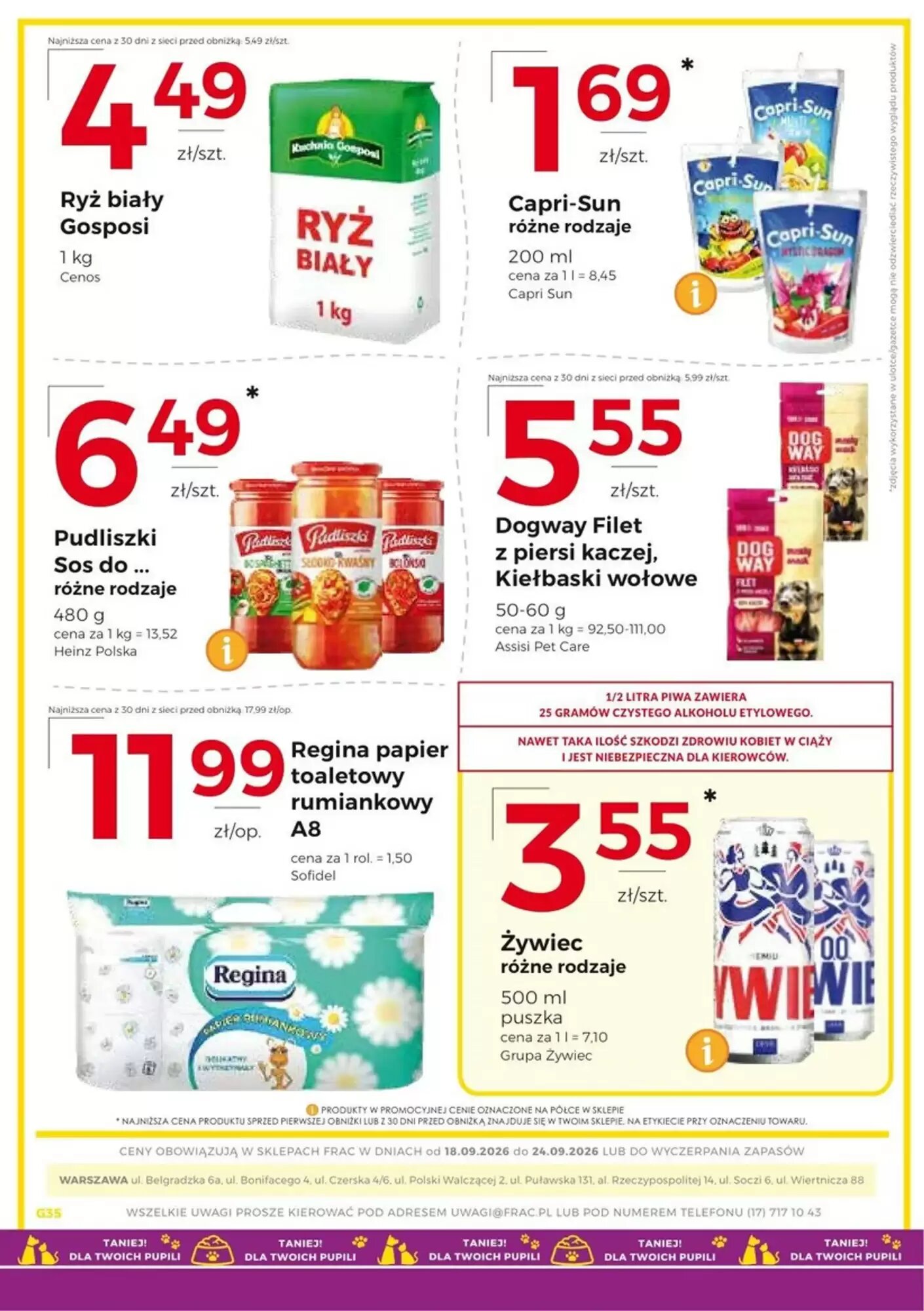 Gazetka promocyjna Frac  ważna od 18.09.2026 - Strona 4.