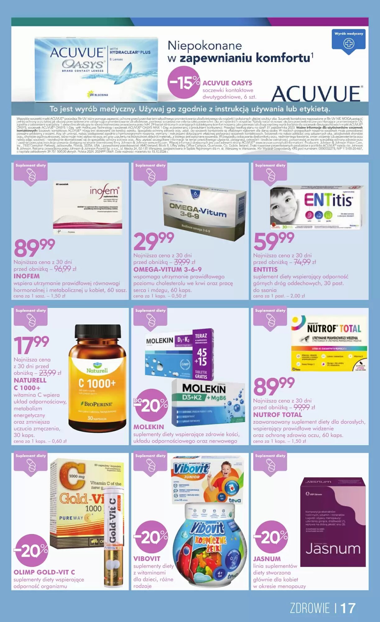 Gazetka promocyjna SuperPharm  ważna od 19.09.2026 - Strona 17.
