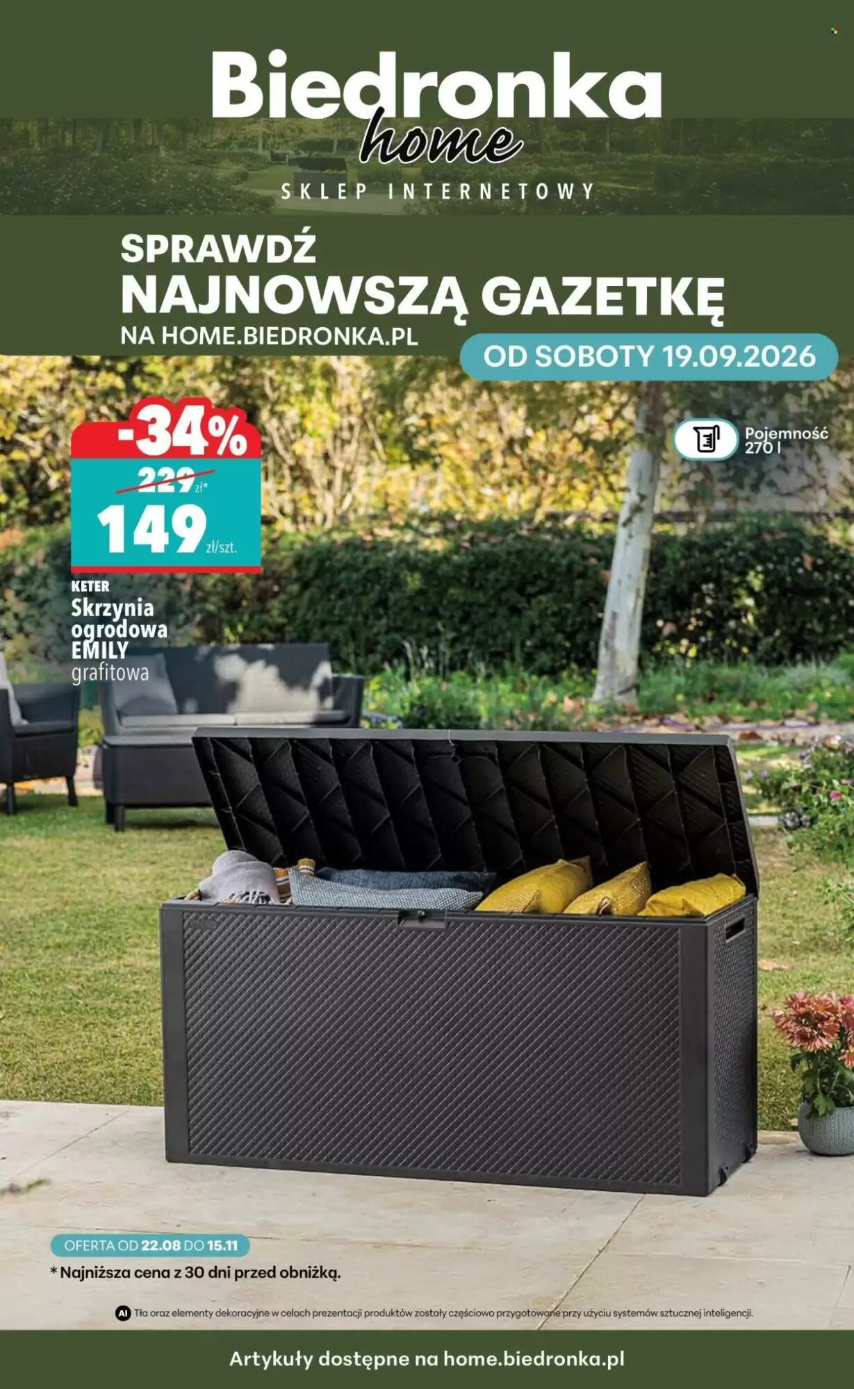 Gazetka promocyjna Biedronka ważna od 19.09.2026 - Strona 1.