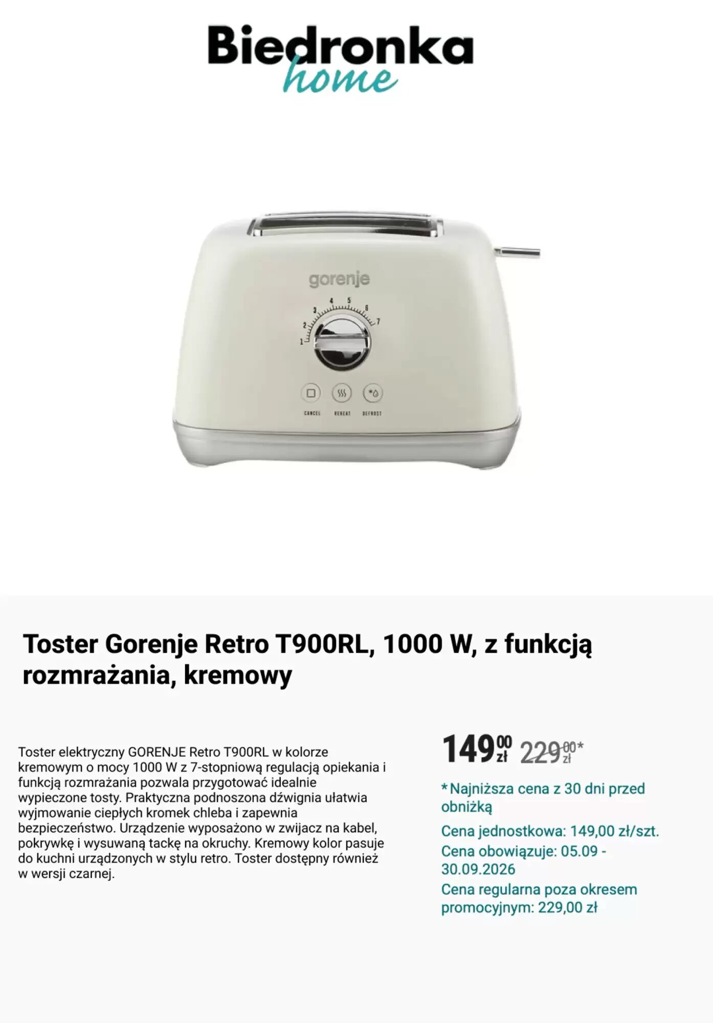Gazetka promocyjna Biedronka  ważna od 19.09.2026 - Strona 2.