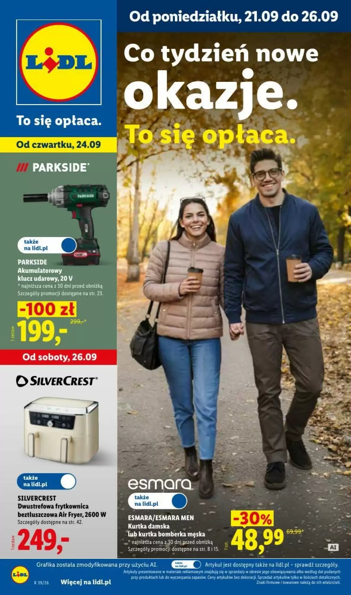 Gazetka promocyjna Lidl ważna od 21.09.2026 - Strona 1.