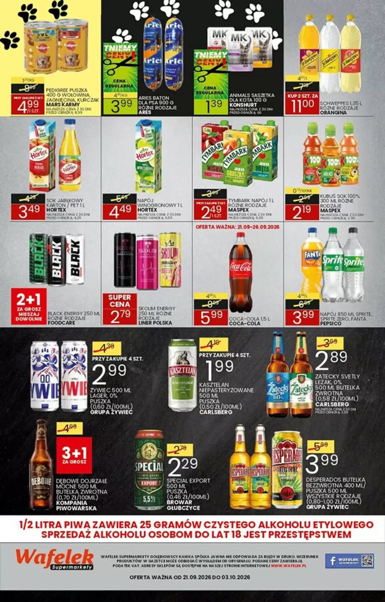 Gazetka promocyjna Wafelek  ważna od 21.09.2026 - Strona 8.