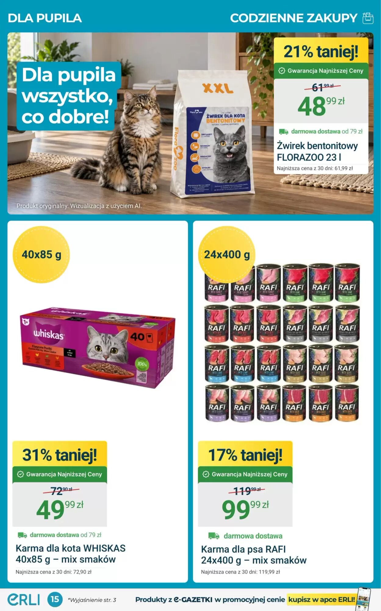 Gazetka promocyjna ERLI  ważna od 21.09.2026 - Strona 15.