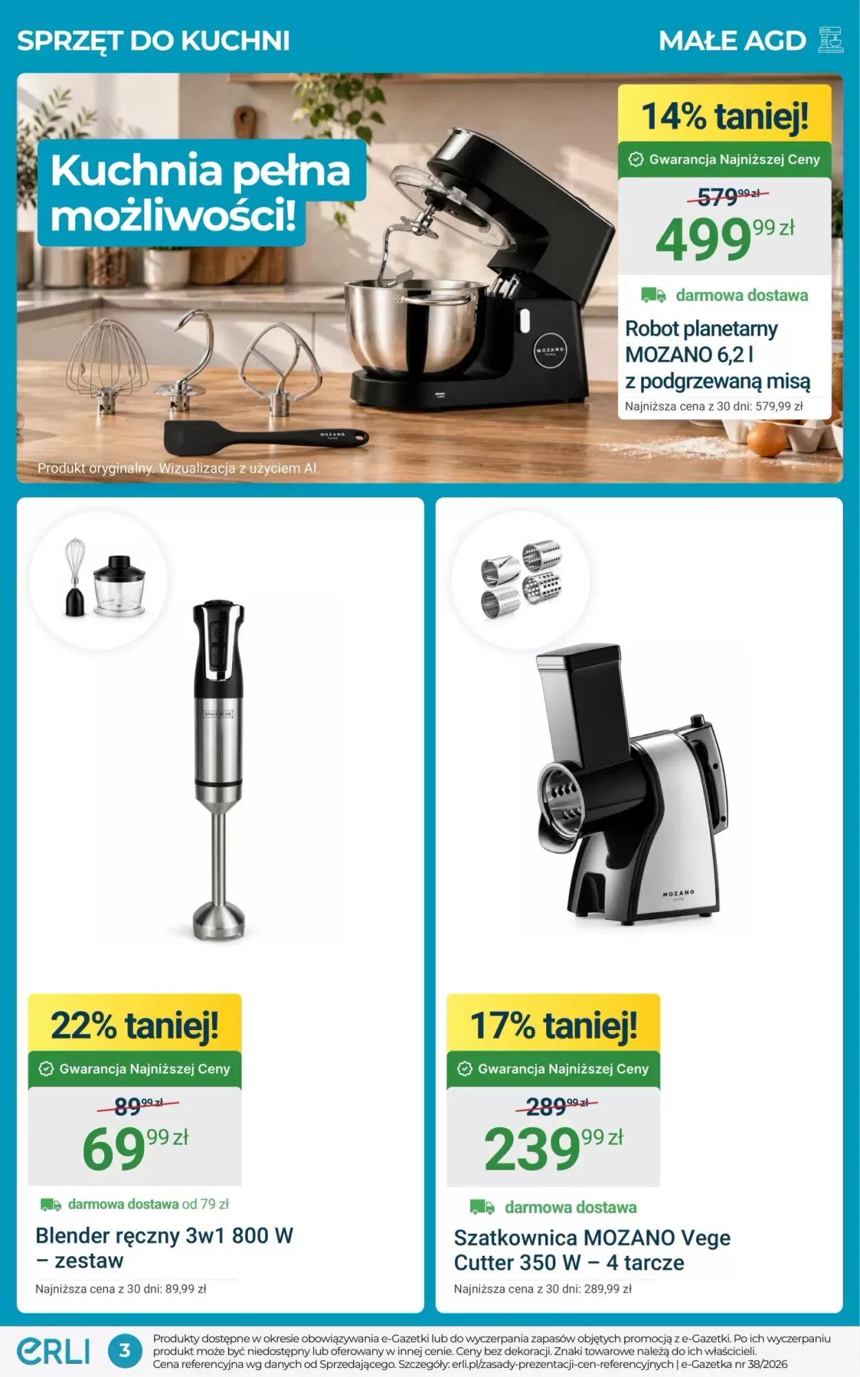 Gazetka promocyjna ERLI  ważna od 21.09.2026 - Strona 3.