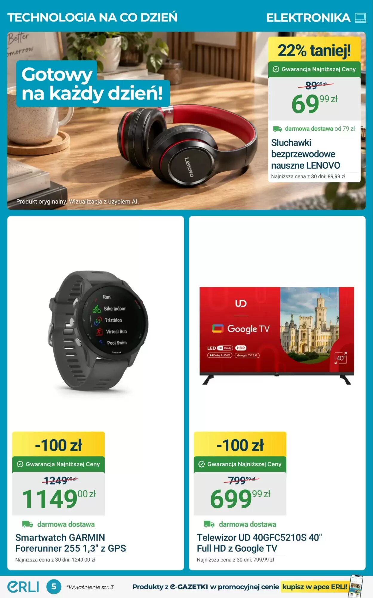Gazetka promocyjna ERLI  ważna od 21.09.2026 - Strona 5.