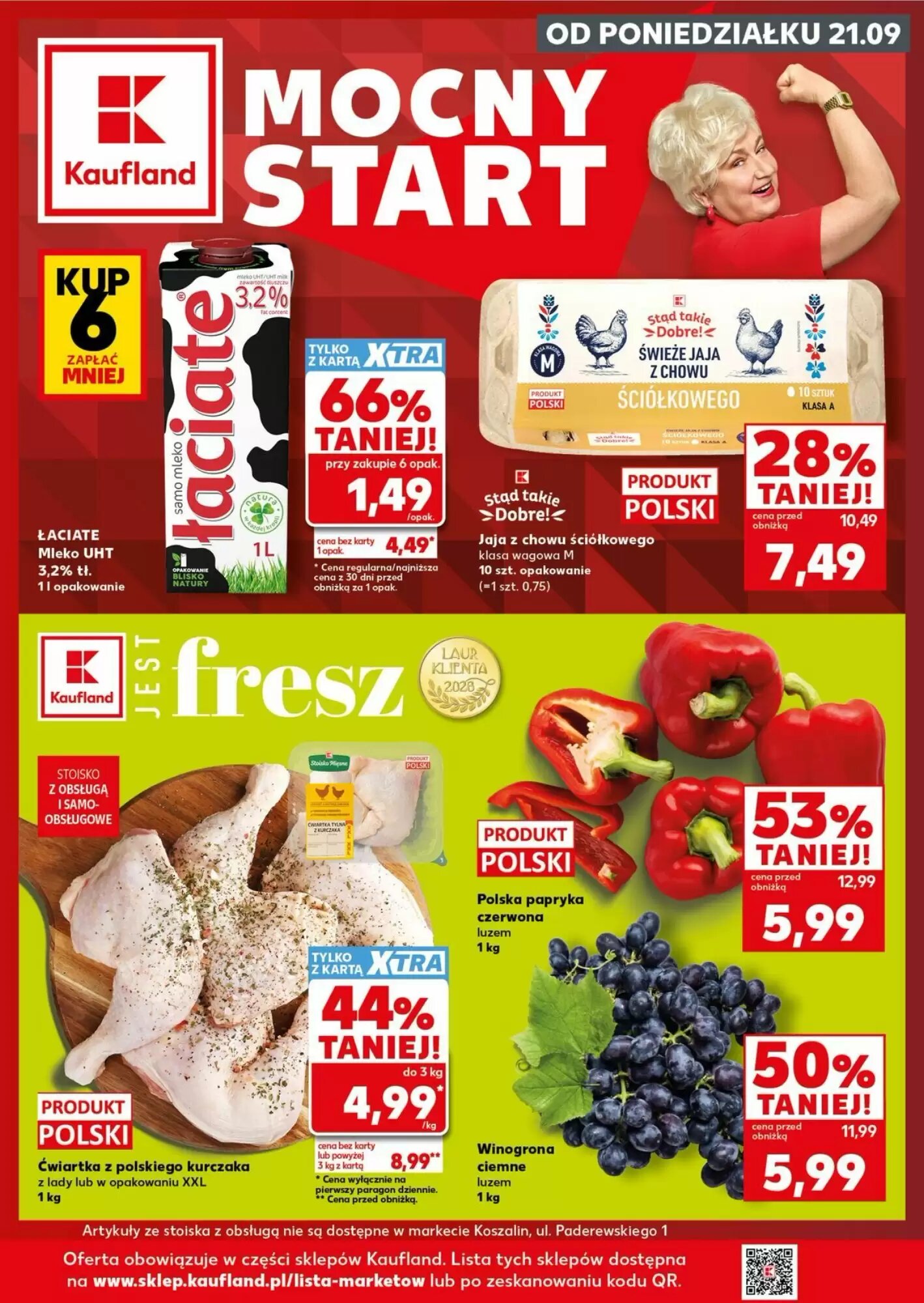 Gazetka promocyjna Kaufland ważna od 21.09.2026 - Strona 1.