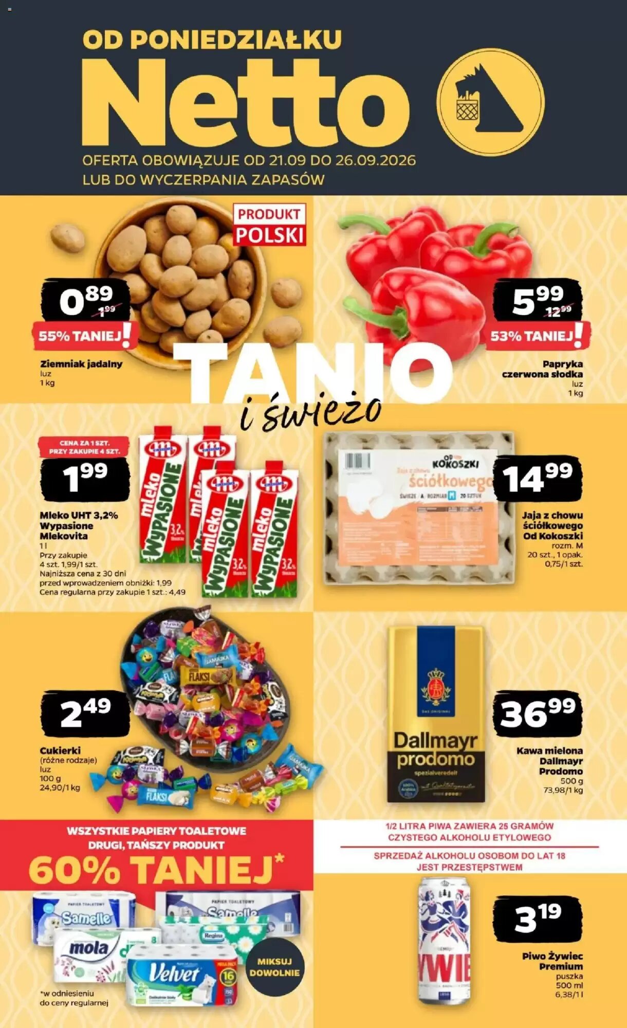Gazetka promocyjna Netto ważna od 21.09.2026 - Strona 1.