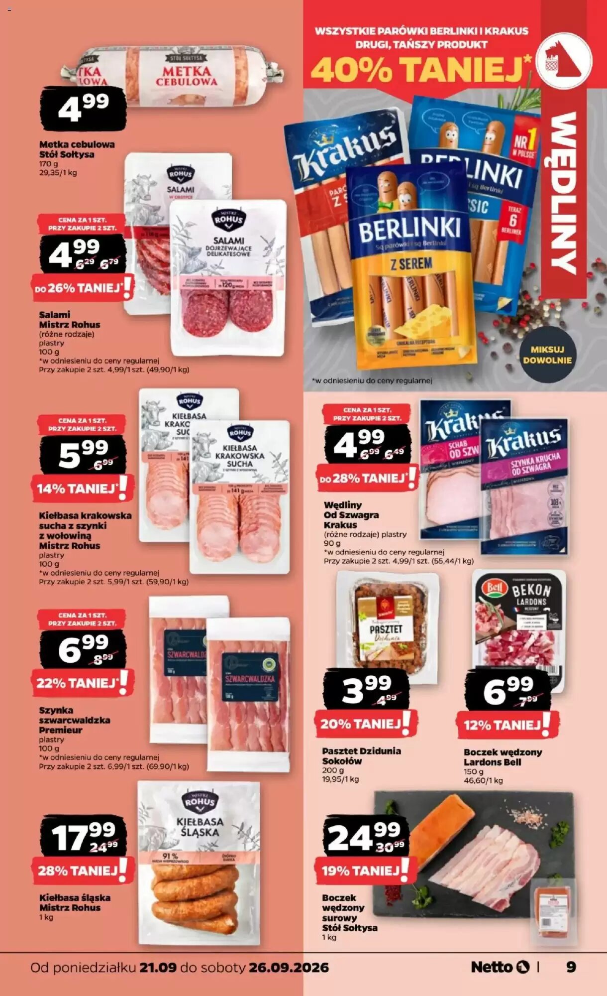 Gazetka promocyjna Netto  ważna od 21.09.2026 - Strona 9.