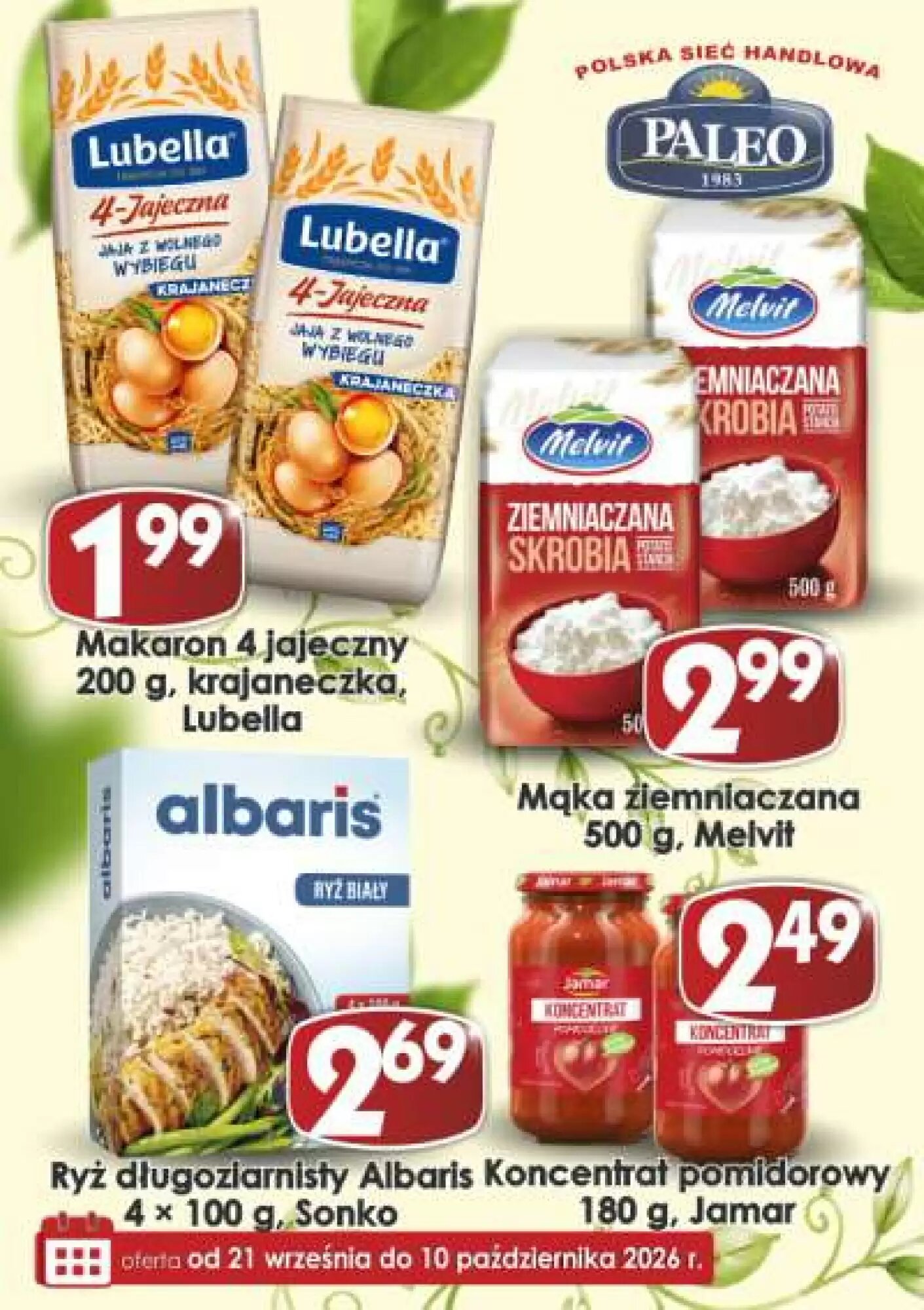 Gazetka promocyjna Delikatesy Paleo  ważna od 21.09.2026 - Strona 10.