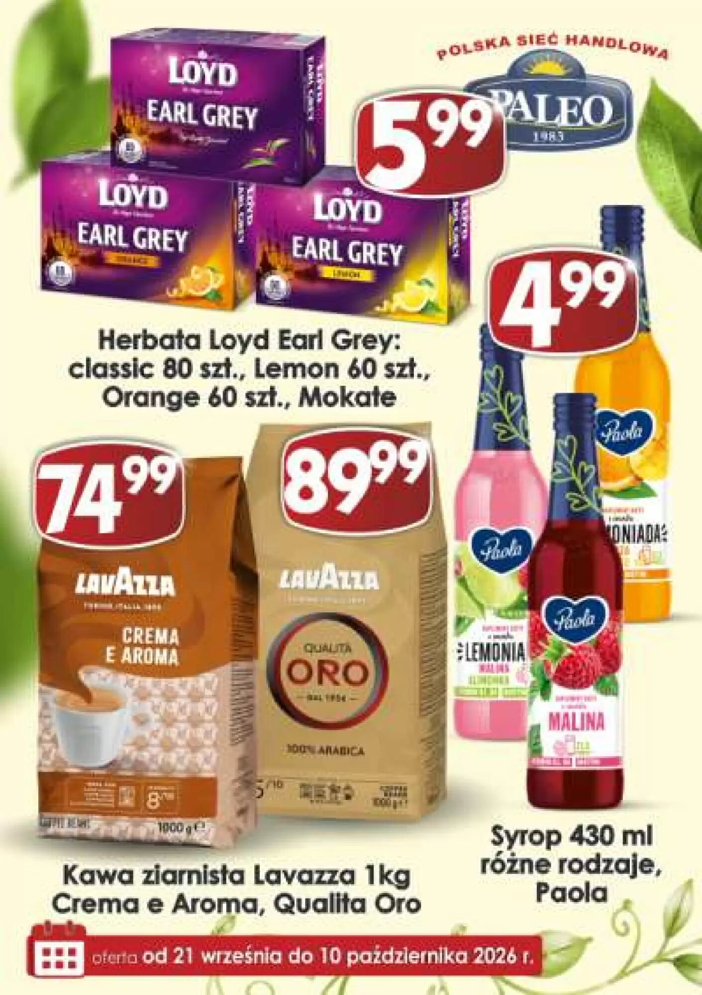 Gazetka promocyjna Delikatesy Paleo  ważna od 21.09.2026 - Strona 4.
