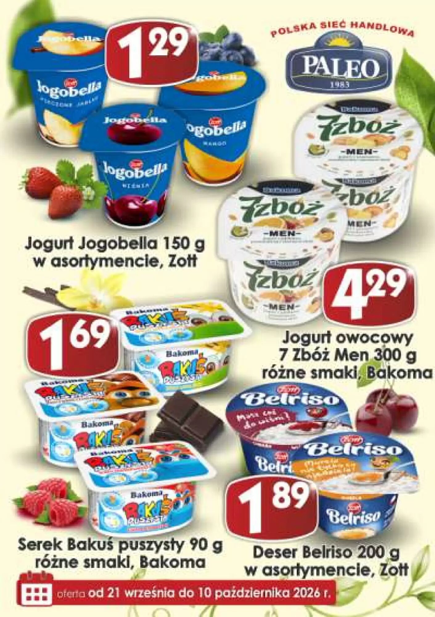 Gazetka promocyjna Delikatesy Paleo  ważna od 21.09.2026 - Strona 8.
