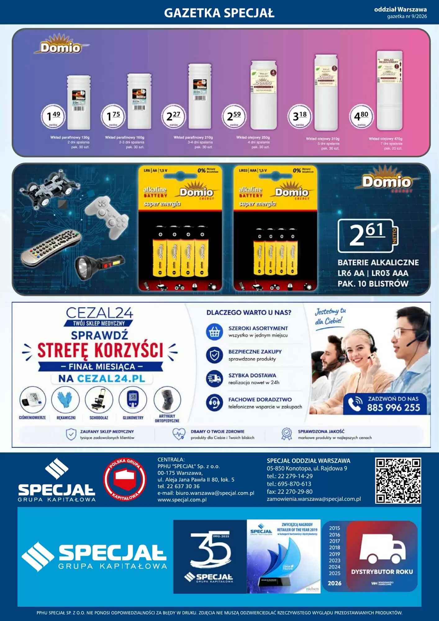 Gazetka promocyjna Specjał  ważna od 21.09.2026 - Strona 44.