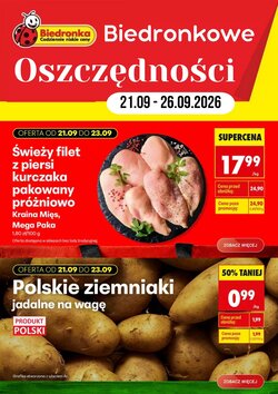 Gazetka promocyjna Biedronka  ważna od 21.09.2026