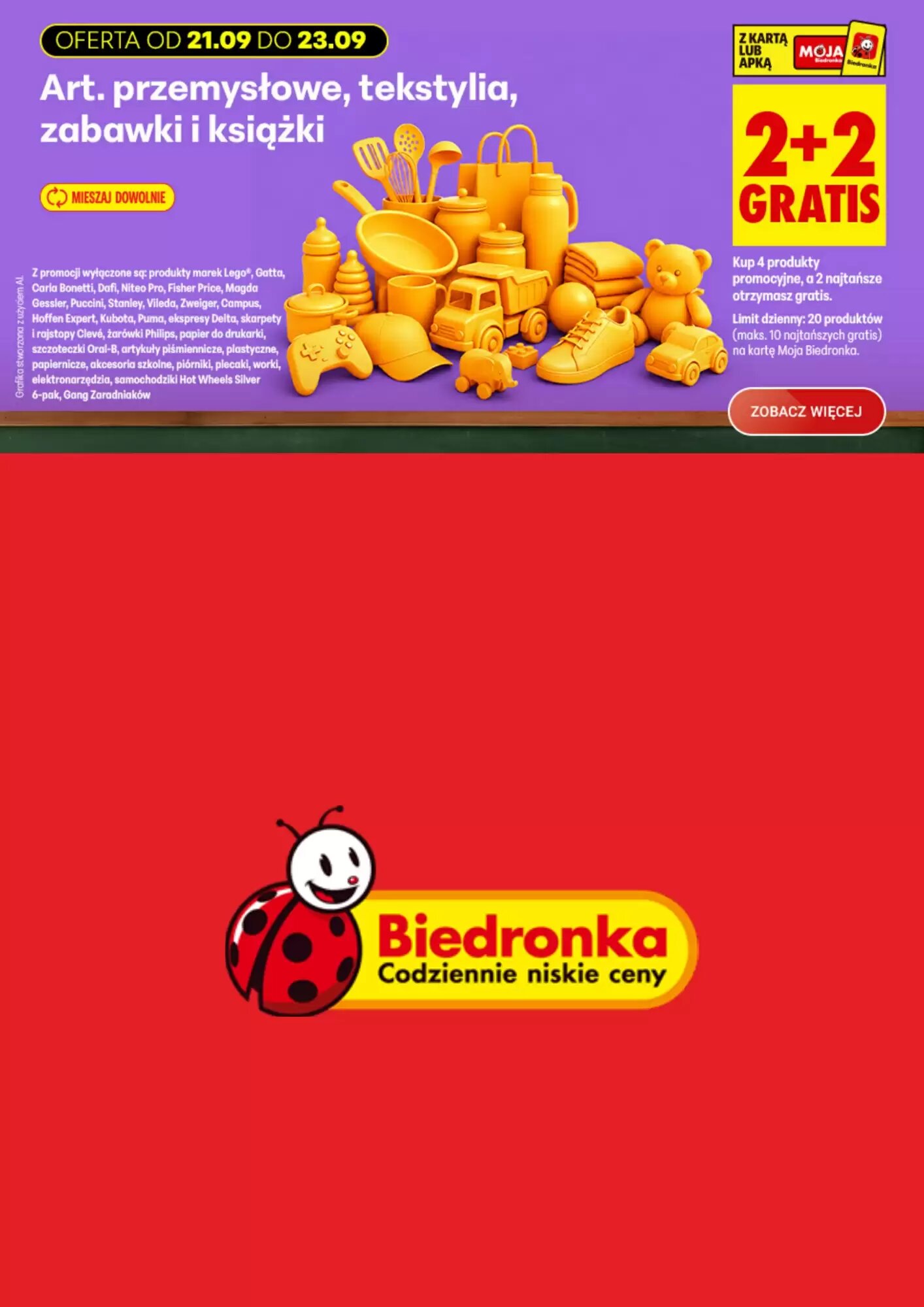 Gazetka promocyjna Biedronka  ważna od 21.09.2026 - Strona 6.
