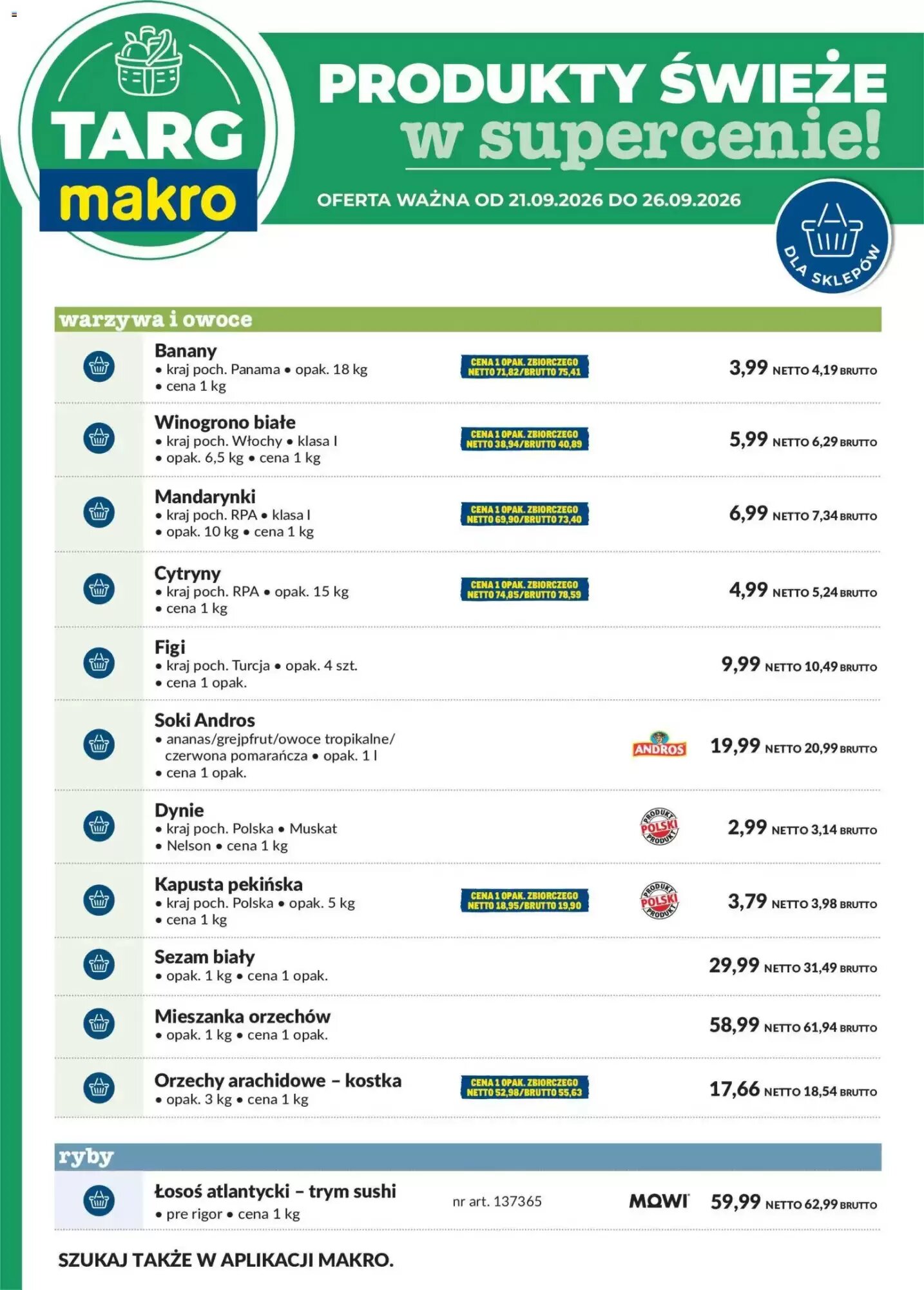 Gazetka promocyjna Makro  ważna od 21.09.2026 - Strona 6.