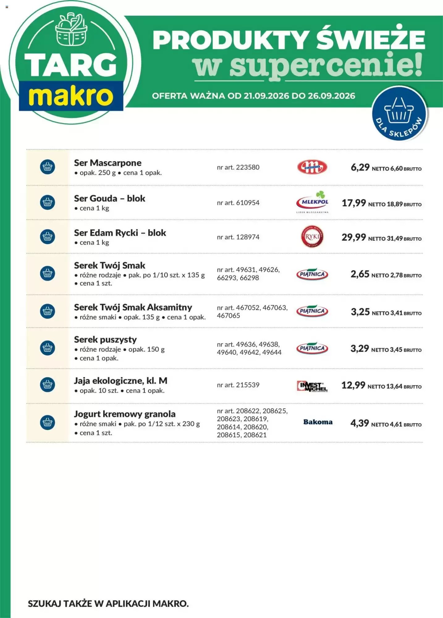 Gazetka promocyjna Makro  ważna od 21.09.2026 - Strona 8.