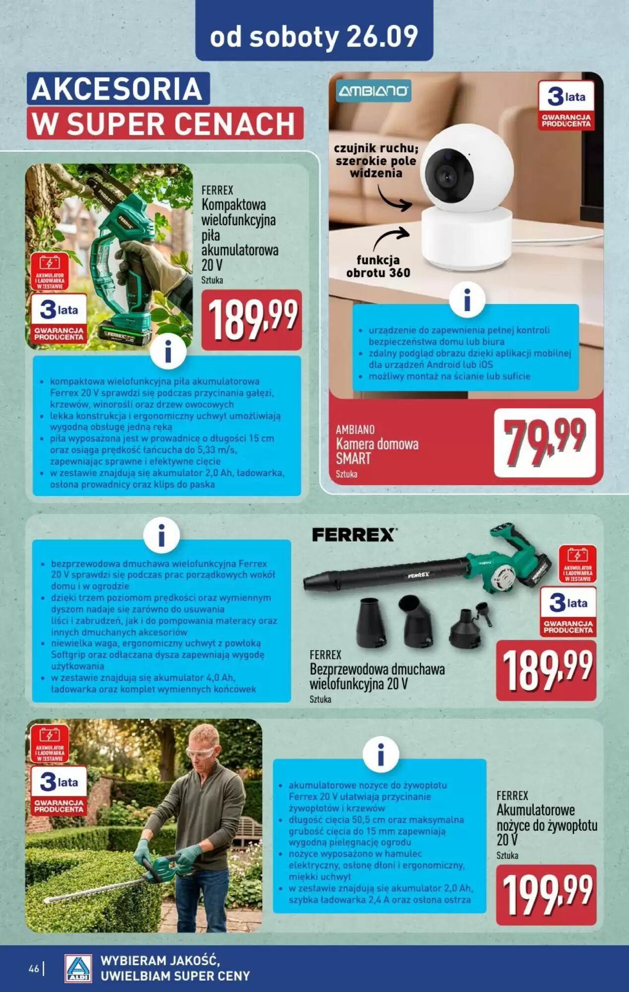 Gazetka promocyjna ALDI  ważna od 21.09.2026 - Strona 46.