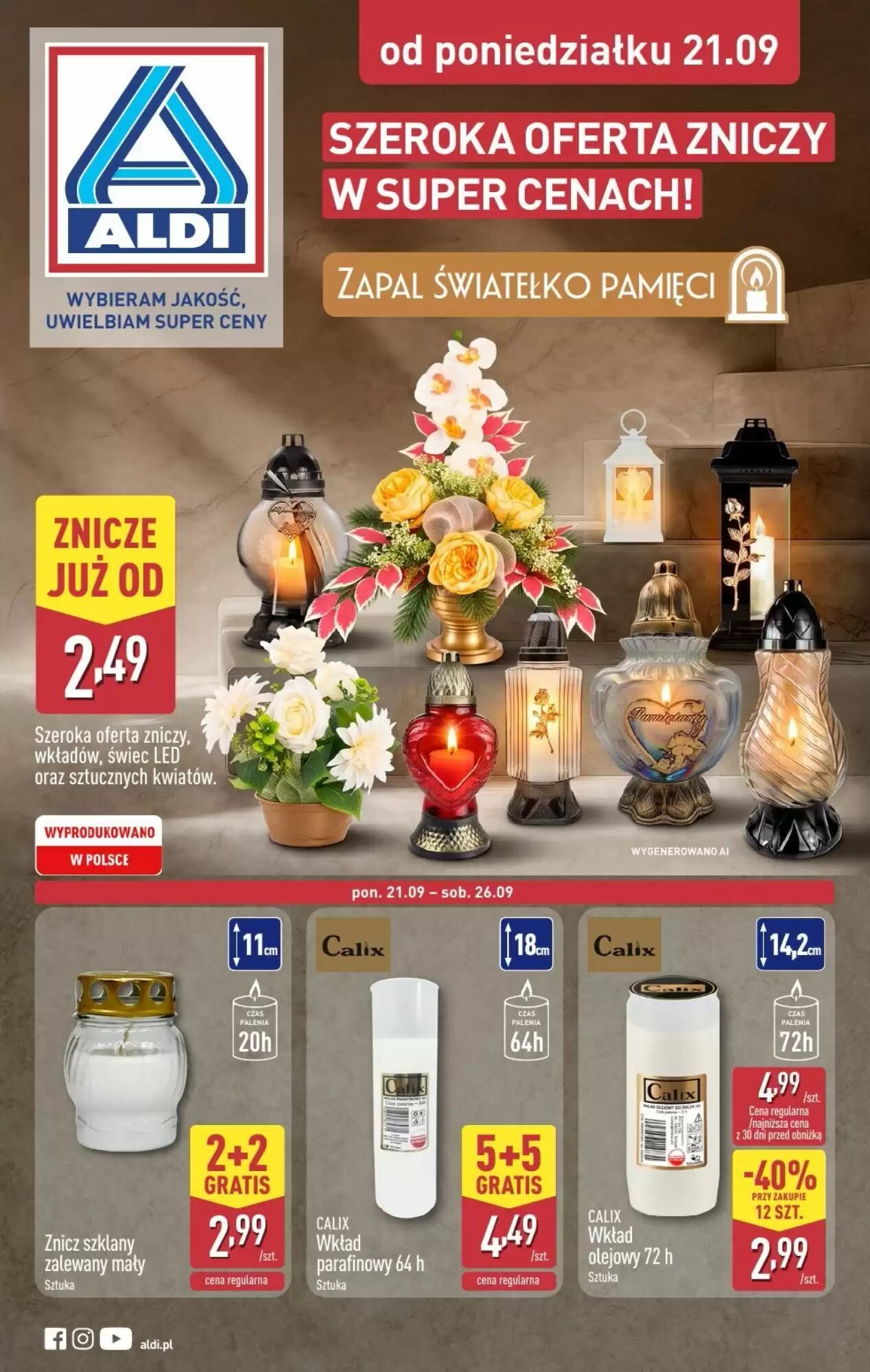 Gazetka promocyjna ALDI ważna od 21.09.2026 - Strona 1.
