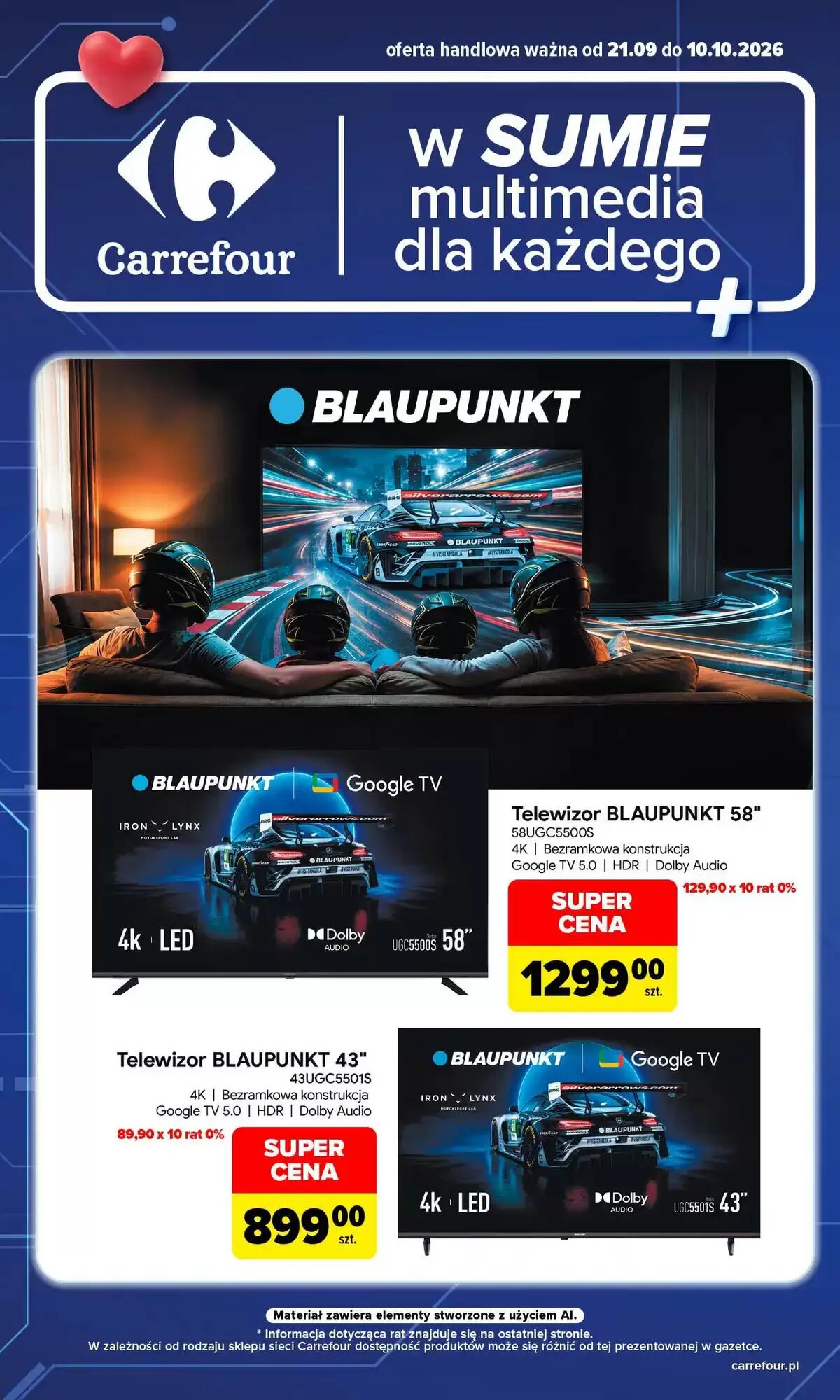 Gazetka promocyjna Carrefour ważna od 21.09.2026 - Strona 1.