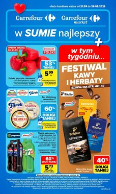 Gazetka promocyjna Carrefour Market  ważna od 21.09.2026
