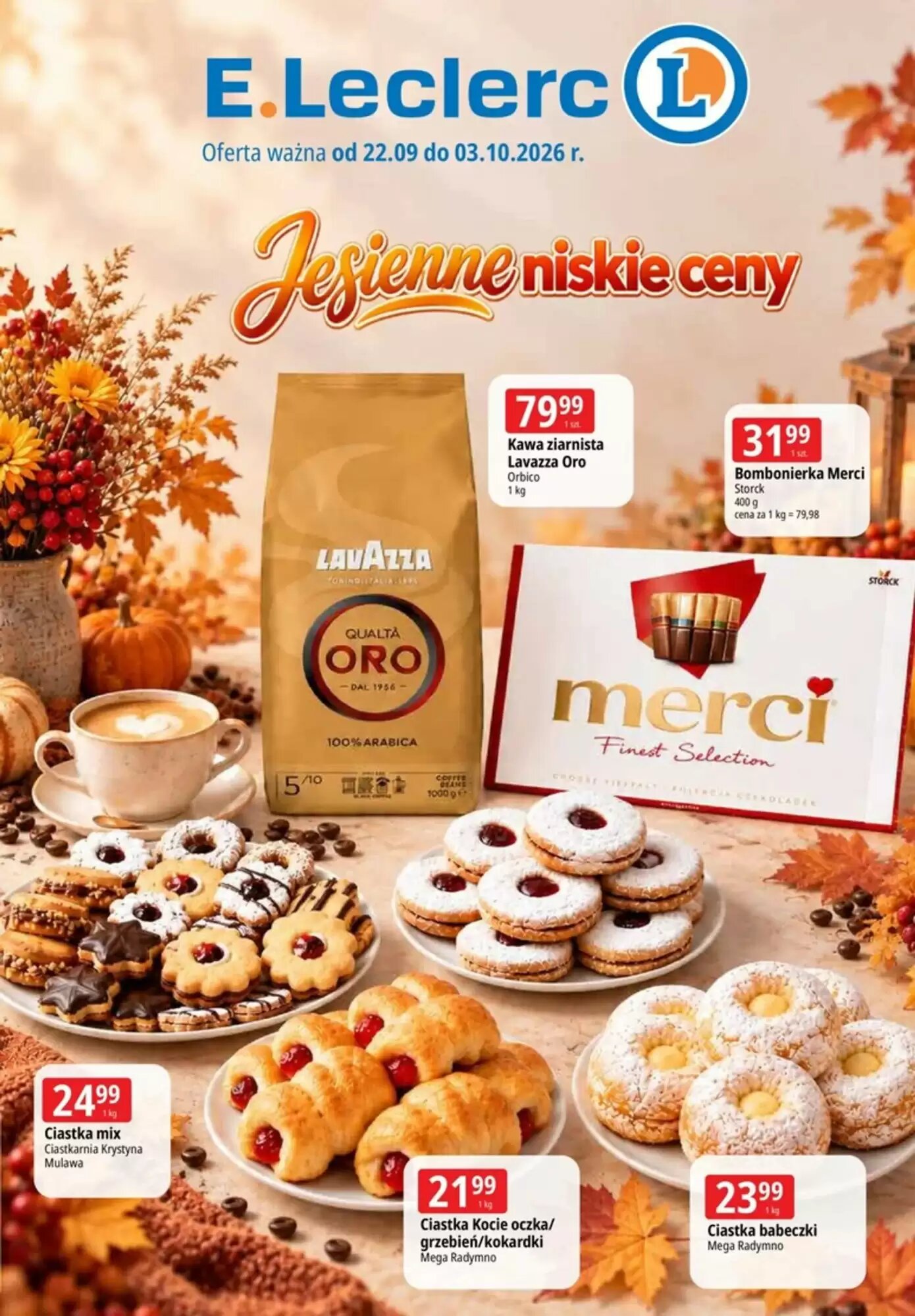 Gazetka promocyjna E.Leclerc ważna od 22.09.2026 - Strona 1.